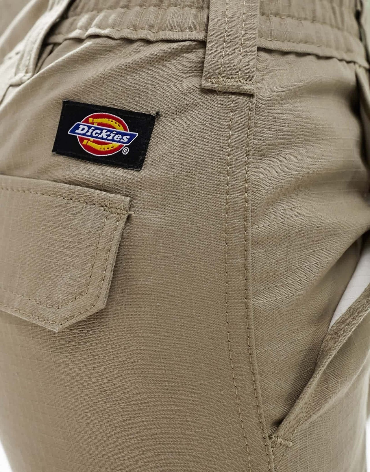 Dickies hooper bay straight leg cargo trousers in beige - ASOS Sample Sale EU Store