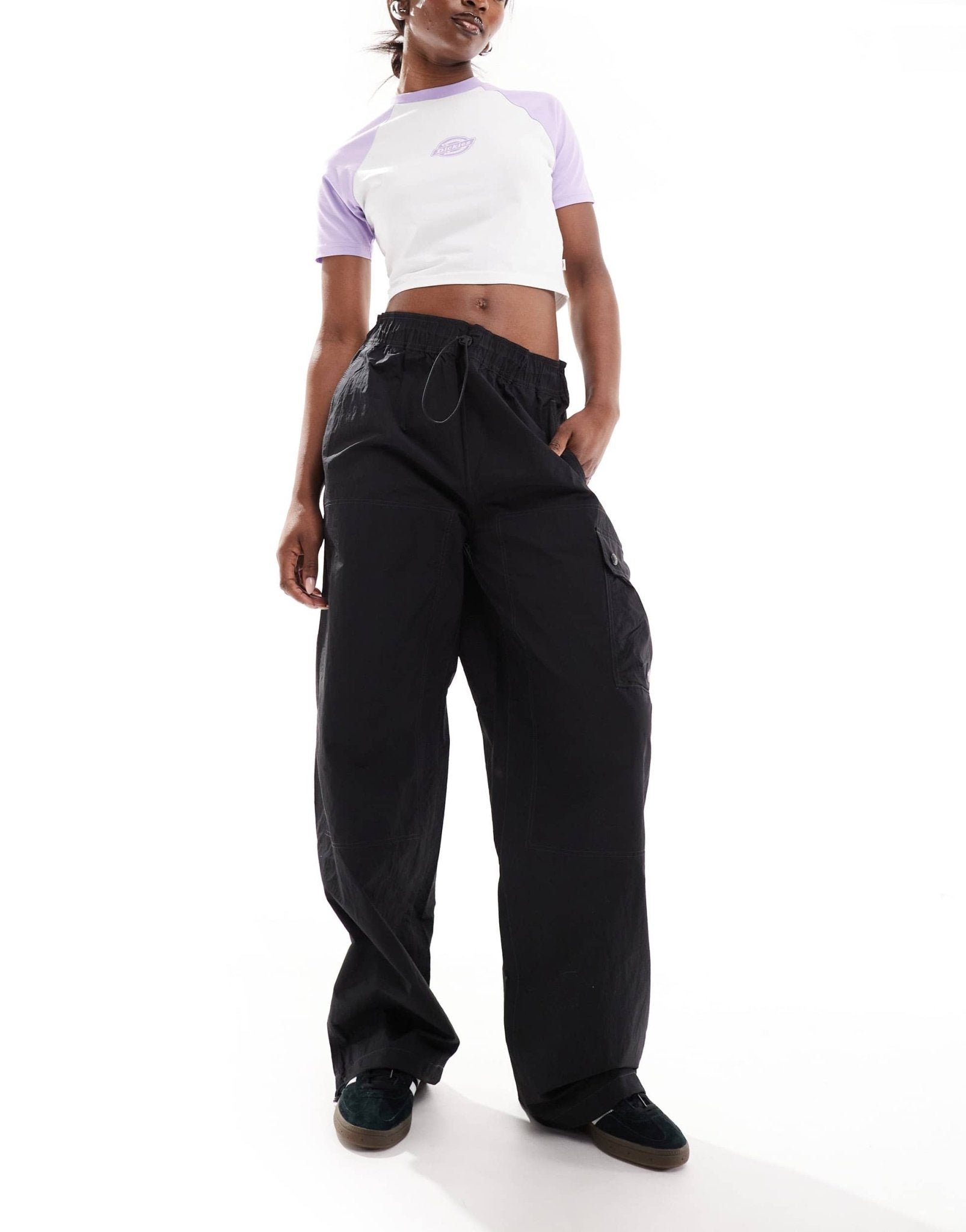 Dickies jackson nylon cargo trousers in black - ASOS Sample Sale EU Store
