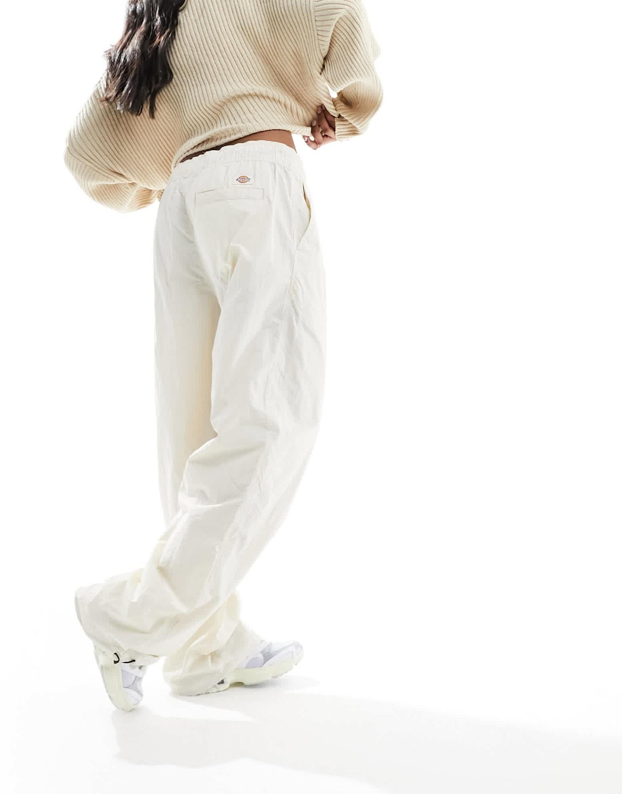 Dickies jackson nylon cargo trousers in cream - ASOS Sample Sale EU Store