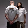 Dickies landscape graphic back print t-shirt in white