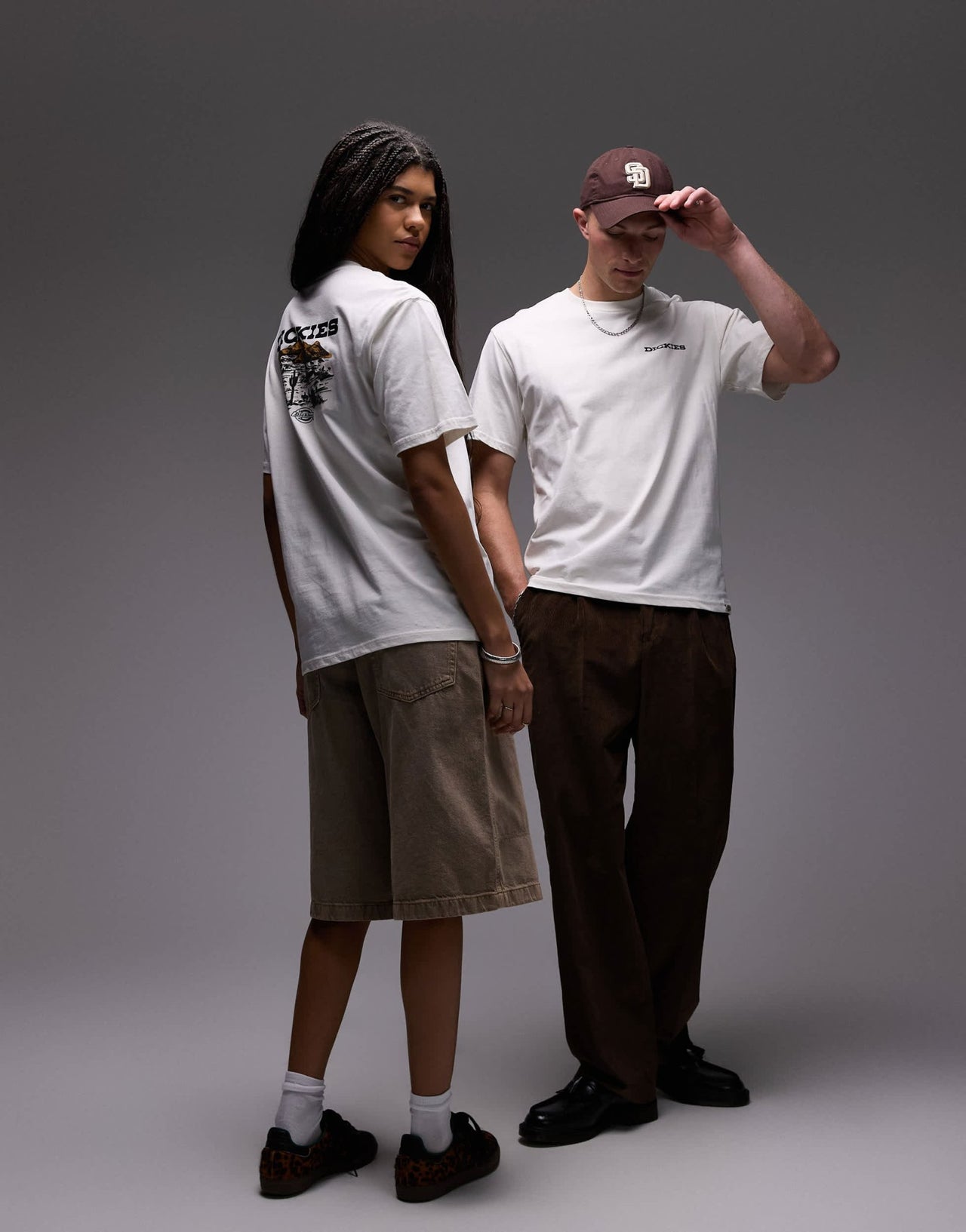 Dickies landscape graphic back print t-shirt in white - ASOS Sample Sale EU Store