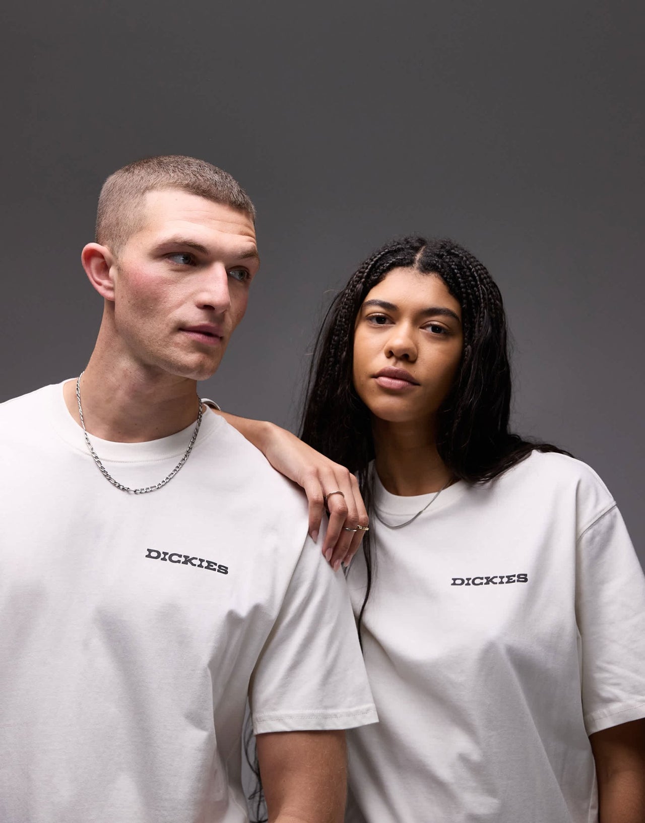 Dickies landscape graphic back print t-shirt in white - ASOS Sample Sale EU Store