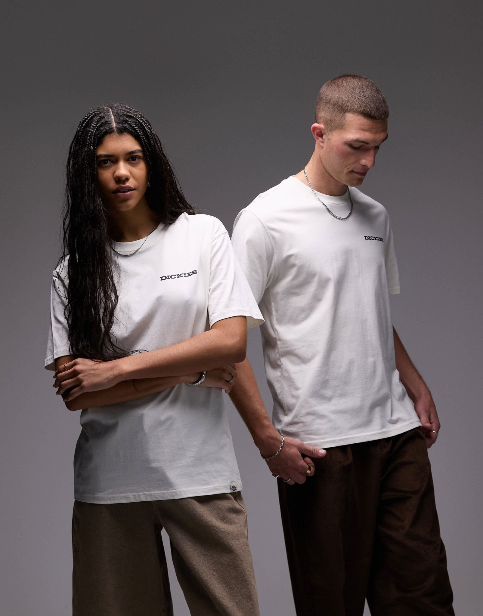Dickies landscape graphic back print t-shirt in white - ASOS Sample Sale EU Store