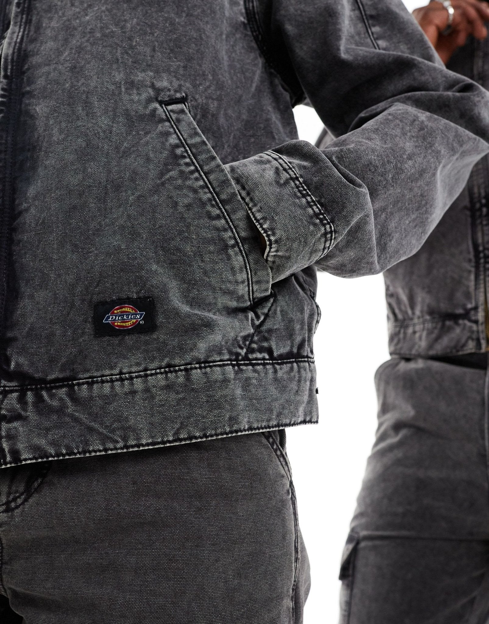 Dickies newignton washed jacket in black - ASOS Sample Sale EU Store