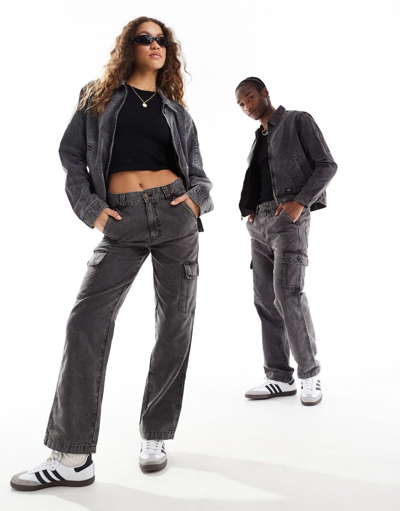 Dickies newignton washed jacket in black - ASOS Sample Sale EU Store