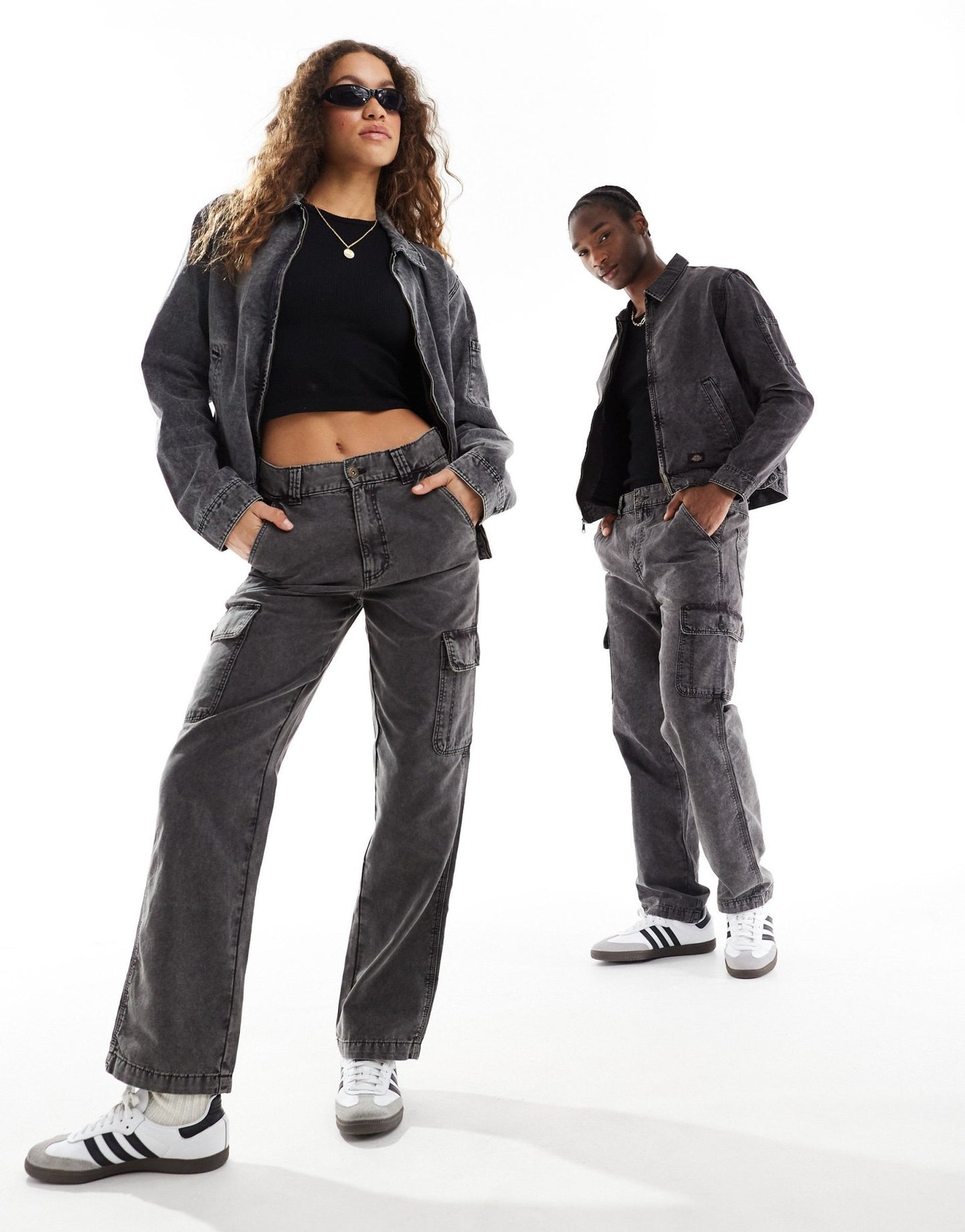 Dickies newignton washed jacket in black - ASOS Sample Sale EU Store
