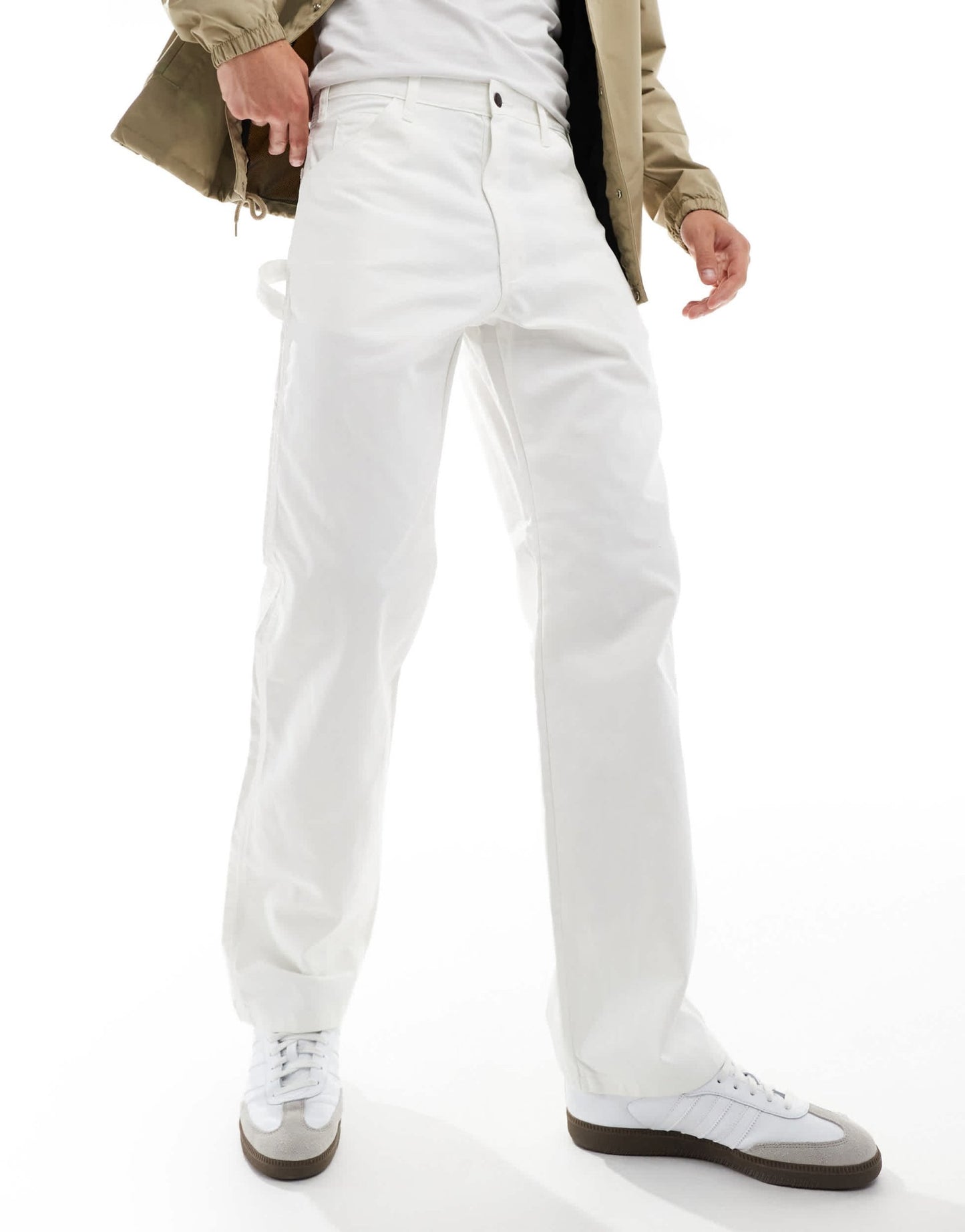 Dickies painter utility carpenter trousers in white - ASOS Sample Sale EU Store