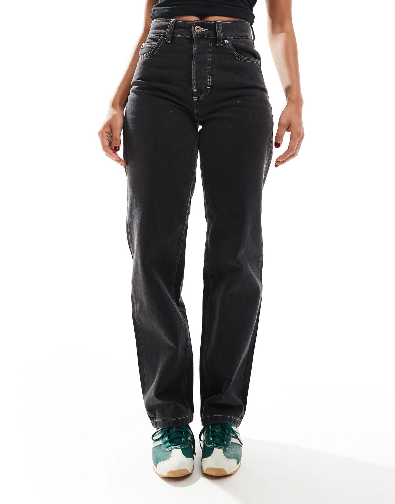 Dickies thomasville regular fit denim jeans in washed black - ASOS Sample Sale EU Store