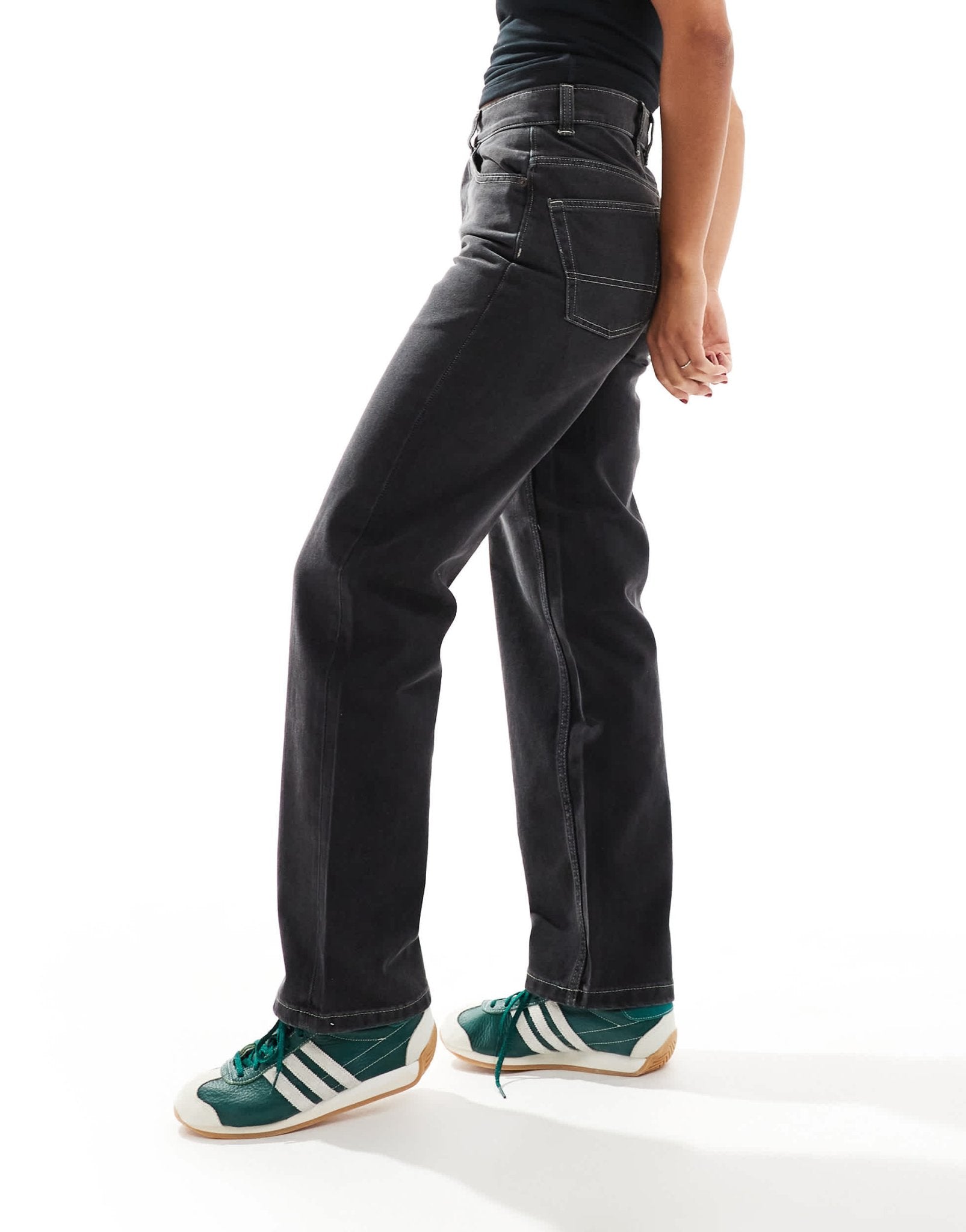 Dickies thomasville regular fit denim jeans in washed black - ASOS Sample Sale EU Store