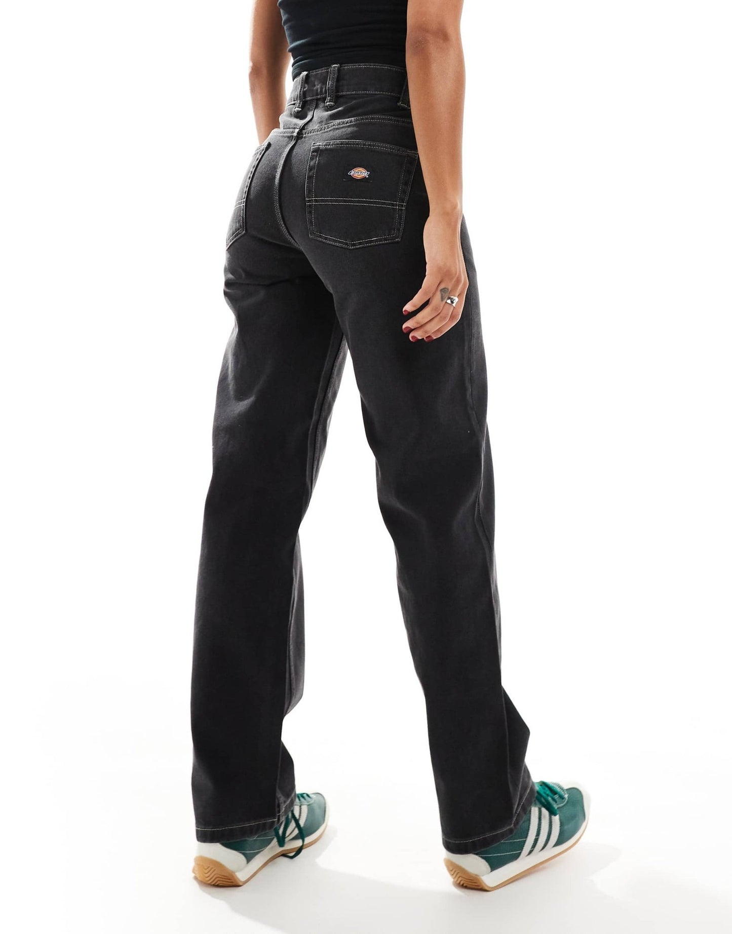 Dickies thomasville regular fit denim jeans in washed black - ASOS Sample Sale EU Store
