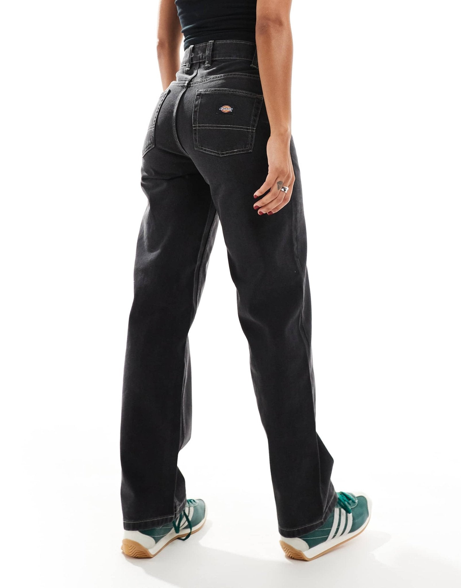 Dickies thomasville regular fit denim jeans in washed black - ASOS Sample Sale EU Store