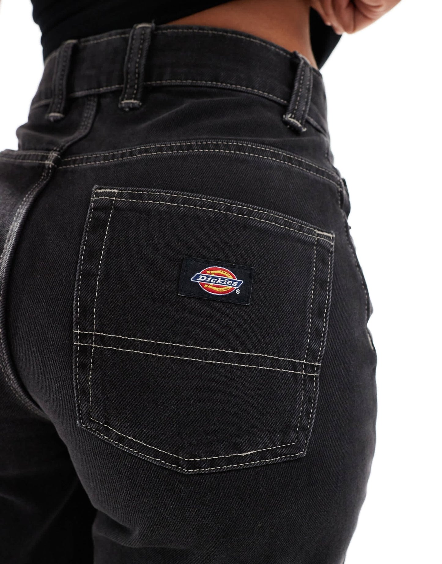 Dickies thomasville regular fit denim jeans in washed black - ASOS Sample Sale EU Store