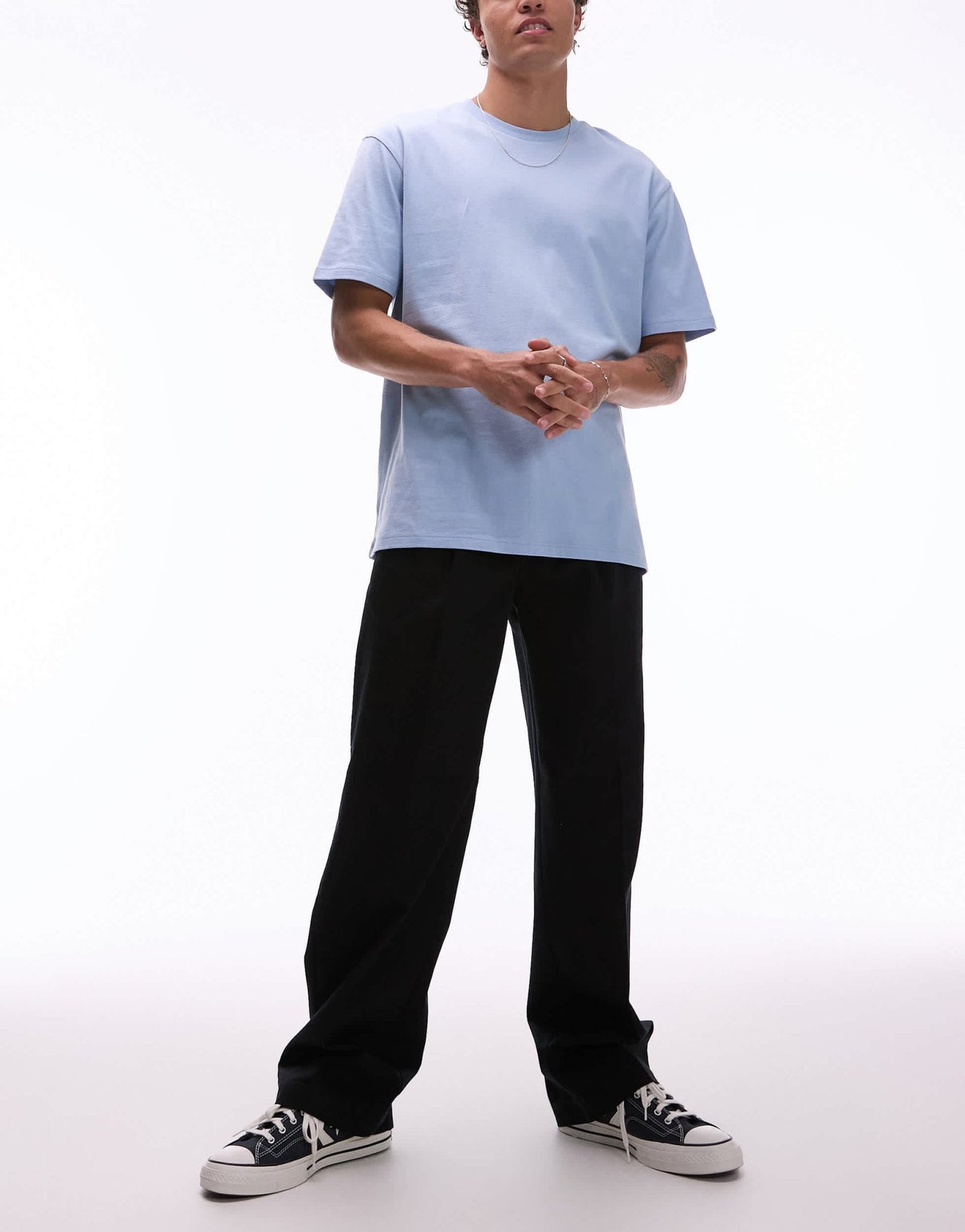 Dickies unionville pleated wide leg work trousers in black - ASOS Sample Sale EU Store