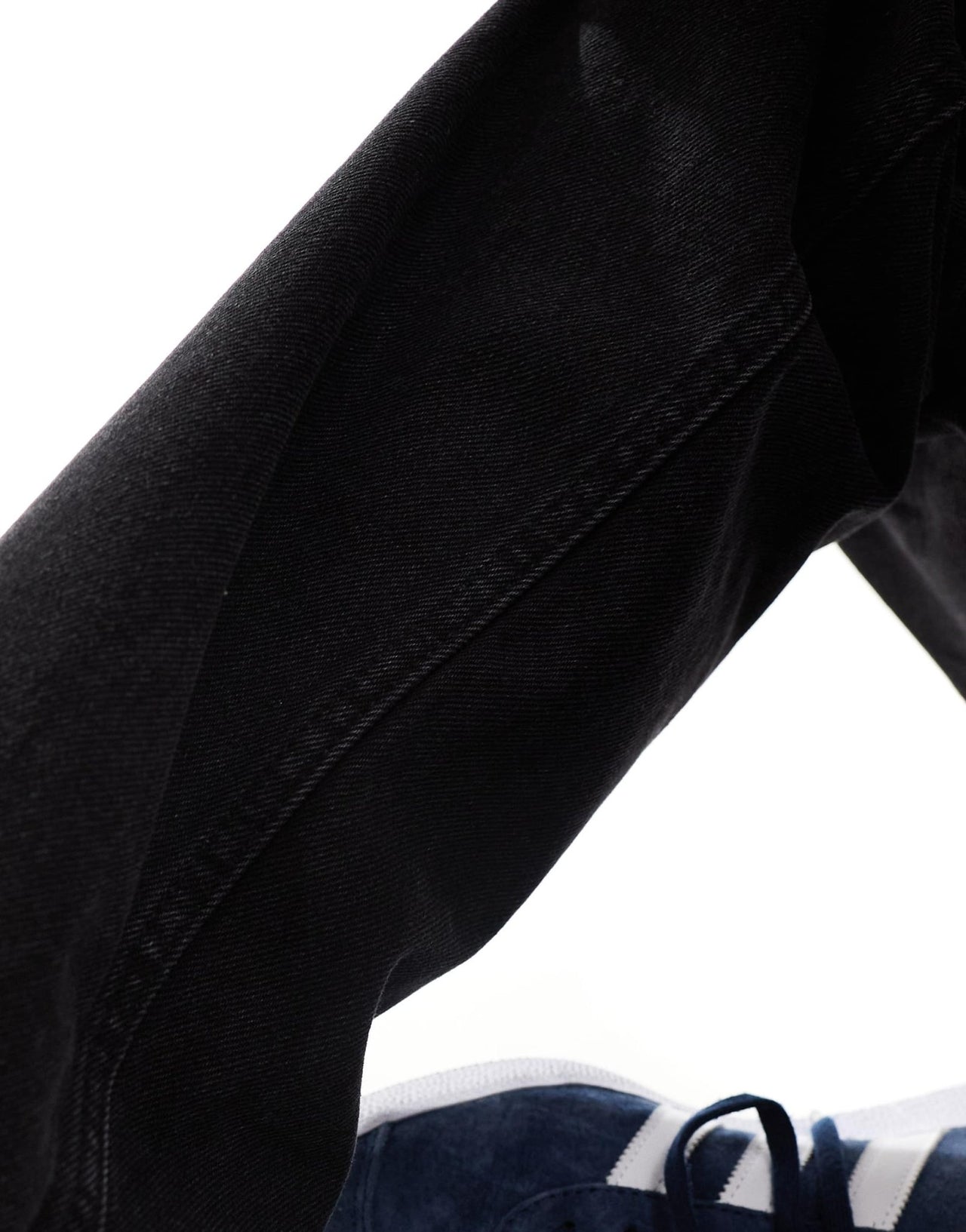 Dr Denim Arch regular fit mid waist straight leg jeans in black used wash - ASOS Sample Sale EU Store
