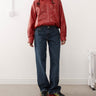 Dr Denim Hill jeans relaxed fit a vita bassa con gamba dritta larga in canyon dark used
