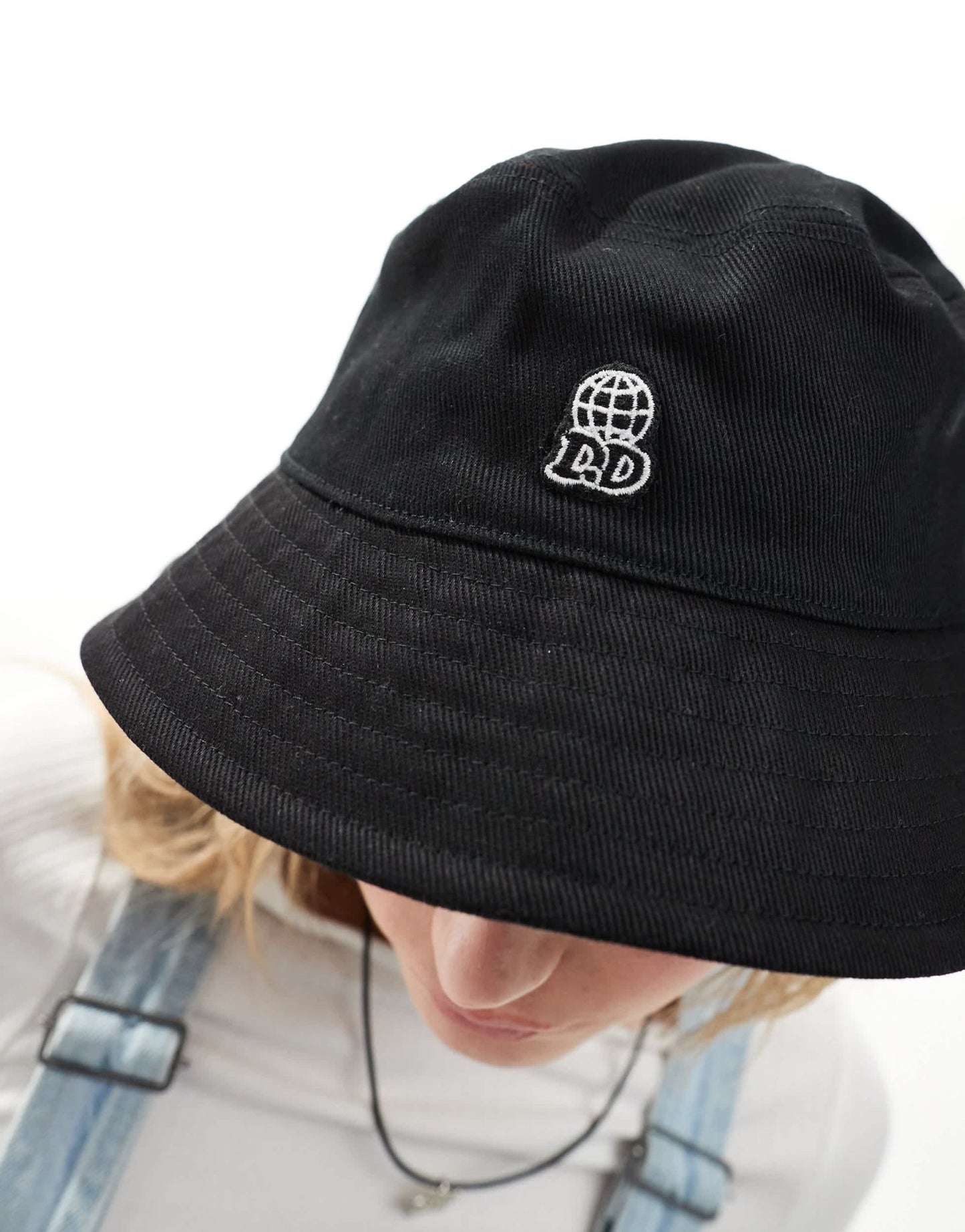 Dr Denim Hugo bucket hat in off black - ASOS Sample Sale EU Store
