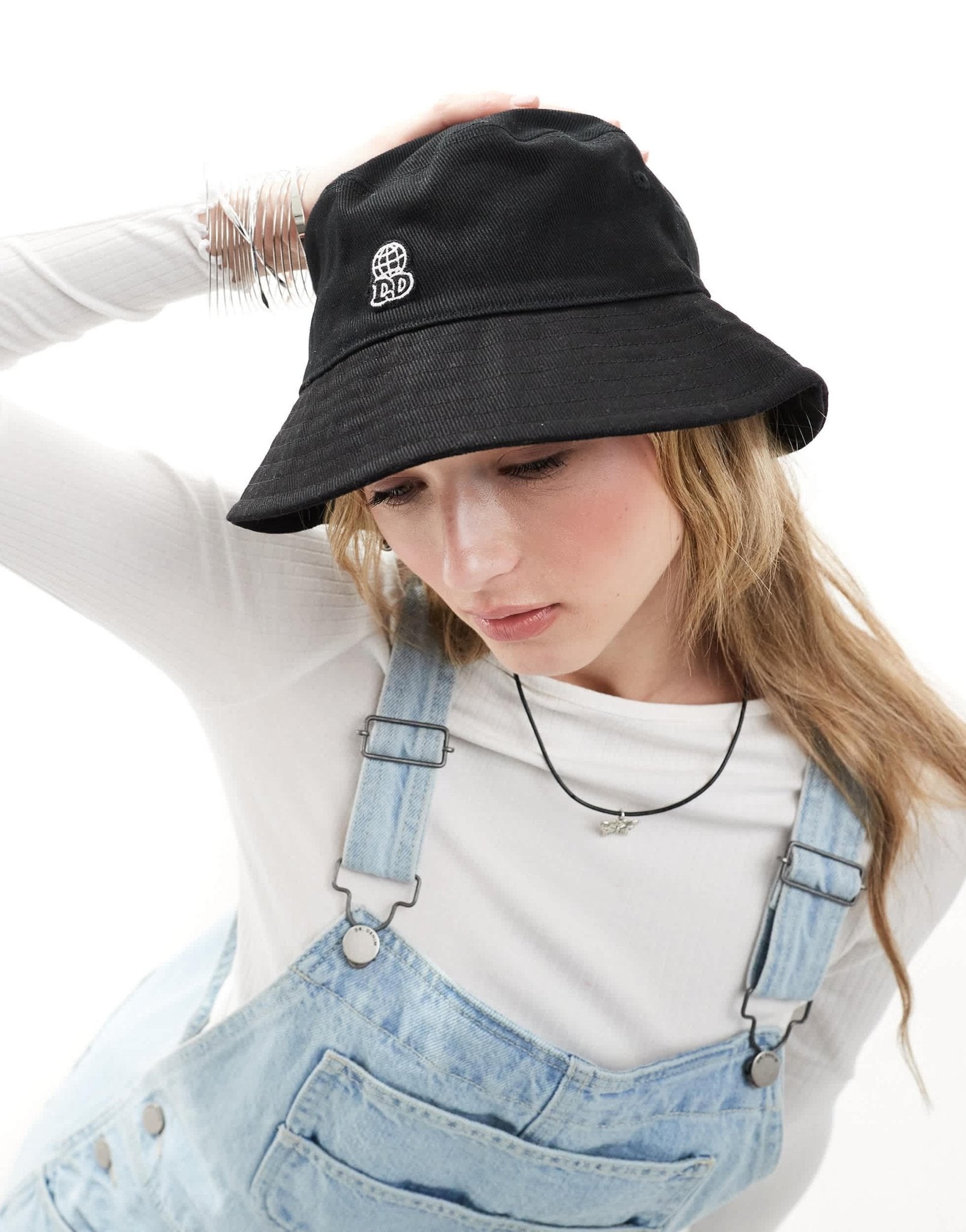 Dr Denim Hugo bucket hat in off black - ASOS Sample Sale EU Store