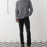 Dr Denim Snap mid waist slim fit jeans in black mist wash