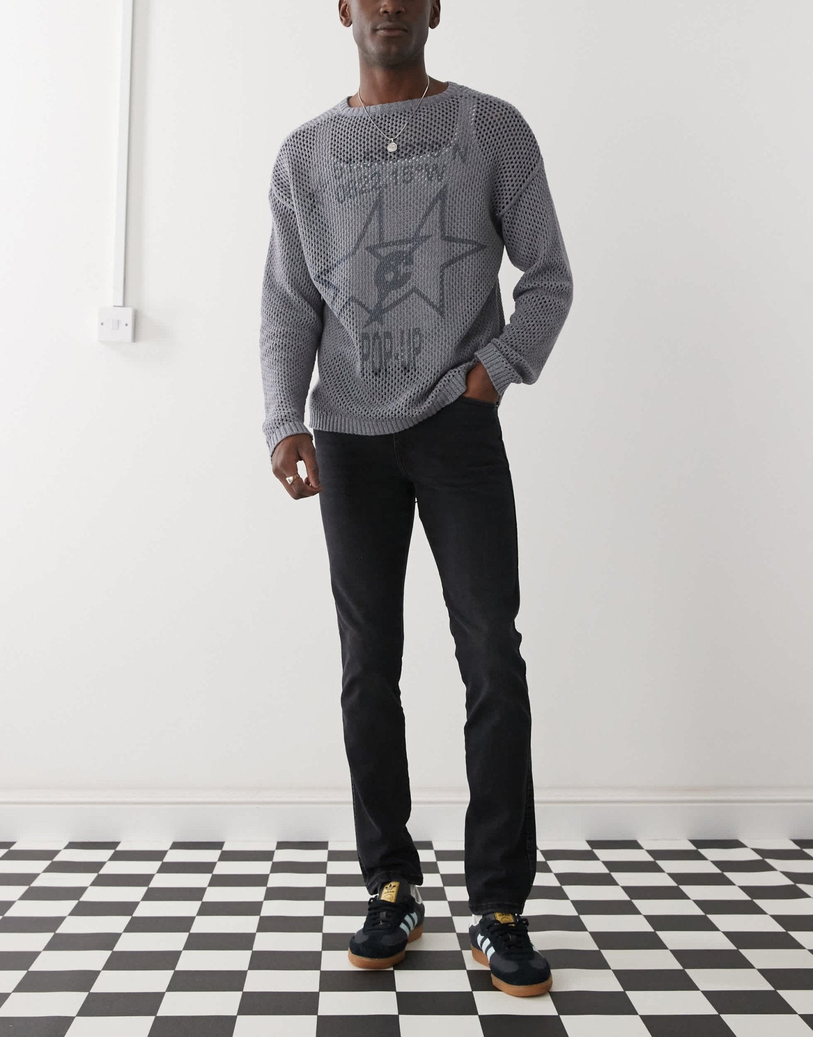 Dr Denim Snap mid waist slim fit jeans in black mist wash - ASOS Sample Sale EU Store