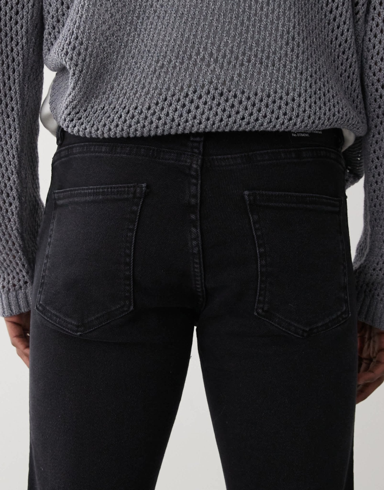 Dr Denim Snap mid waist slim fit jeans in black mist wash - ASOS Sample Sale EU Store
