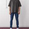 Dr Denim Snap mid waist slim skinny fit jeans in cape dark plain wash
