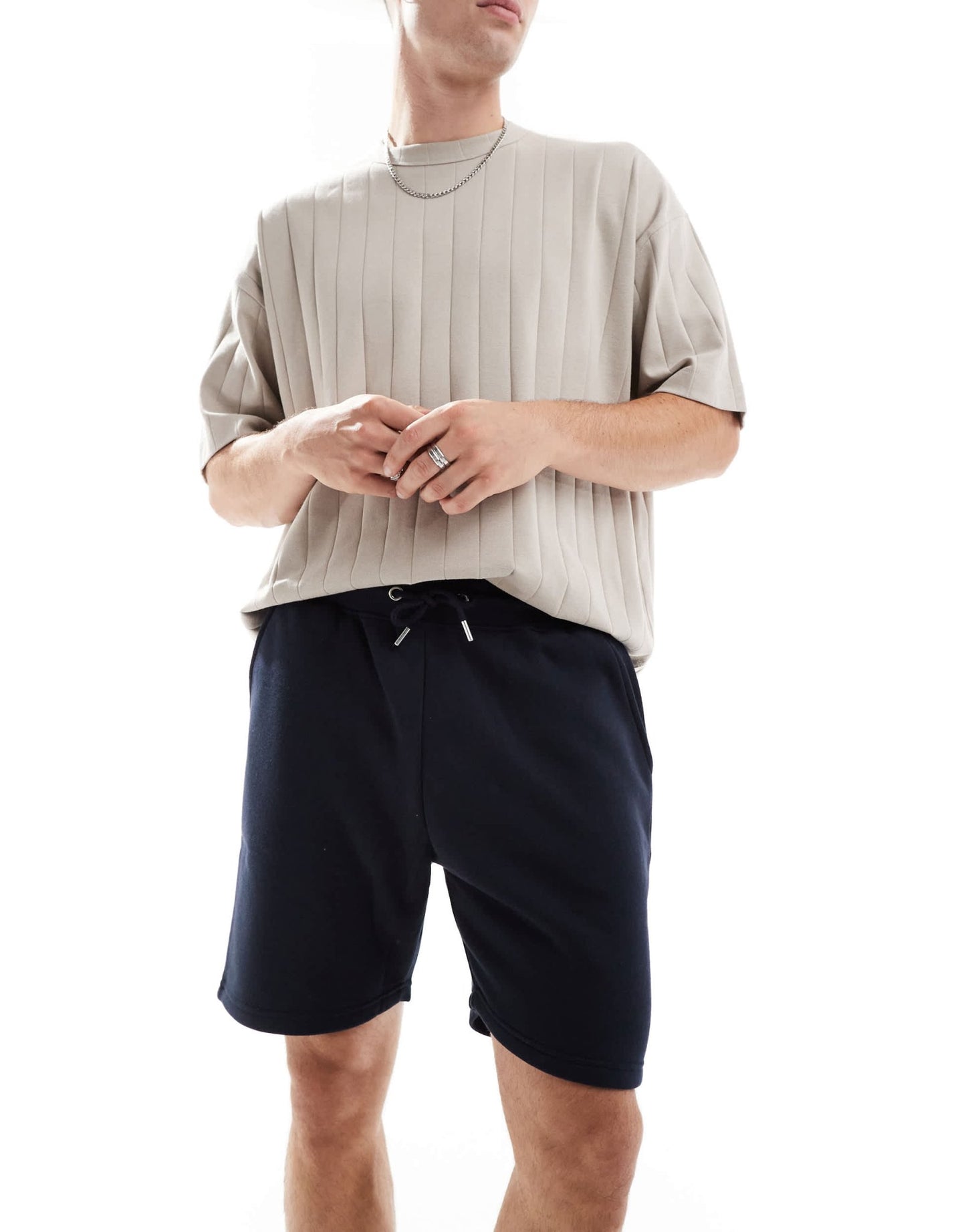 DTT jersey shorts in navy - ASOS Sample Sale EU Store