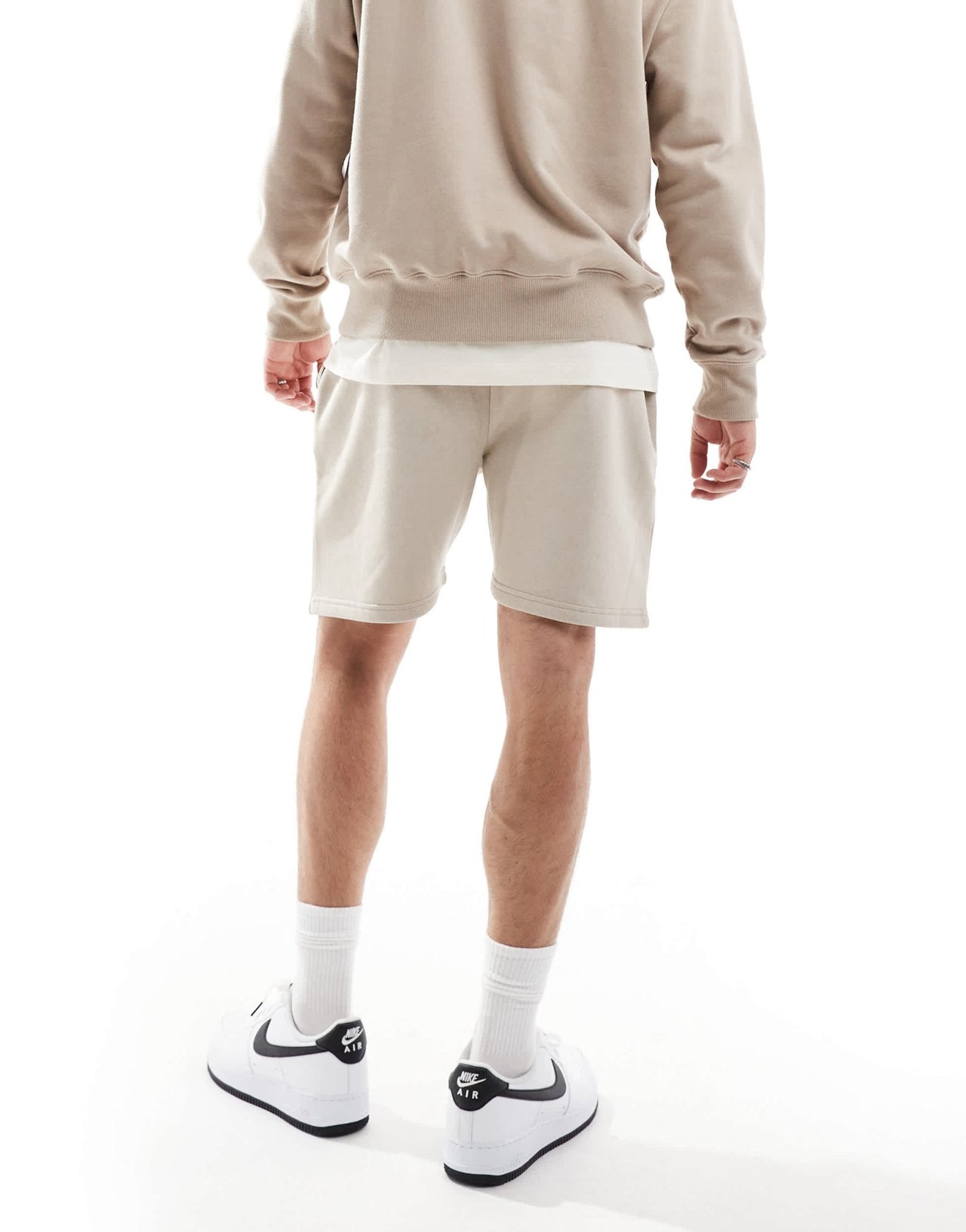 DTT jersey shorts in stone - ASOS Sample Sale EU Store