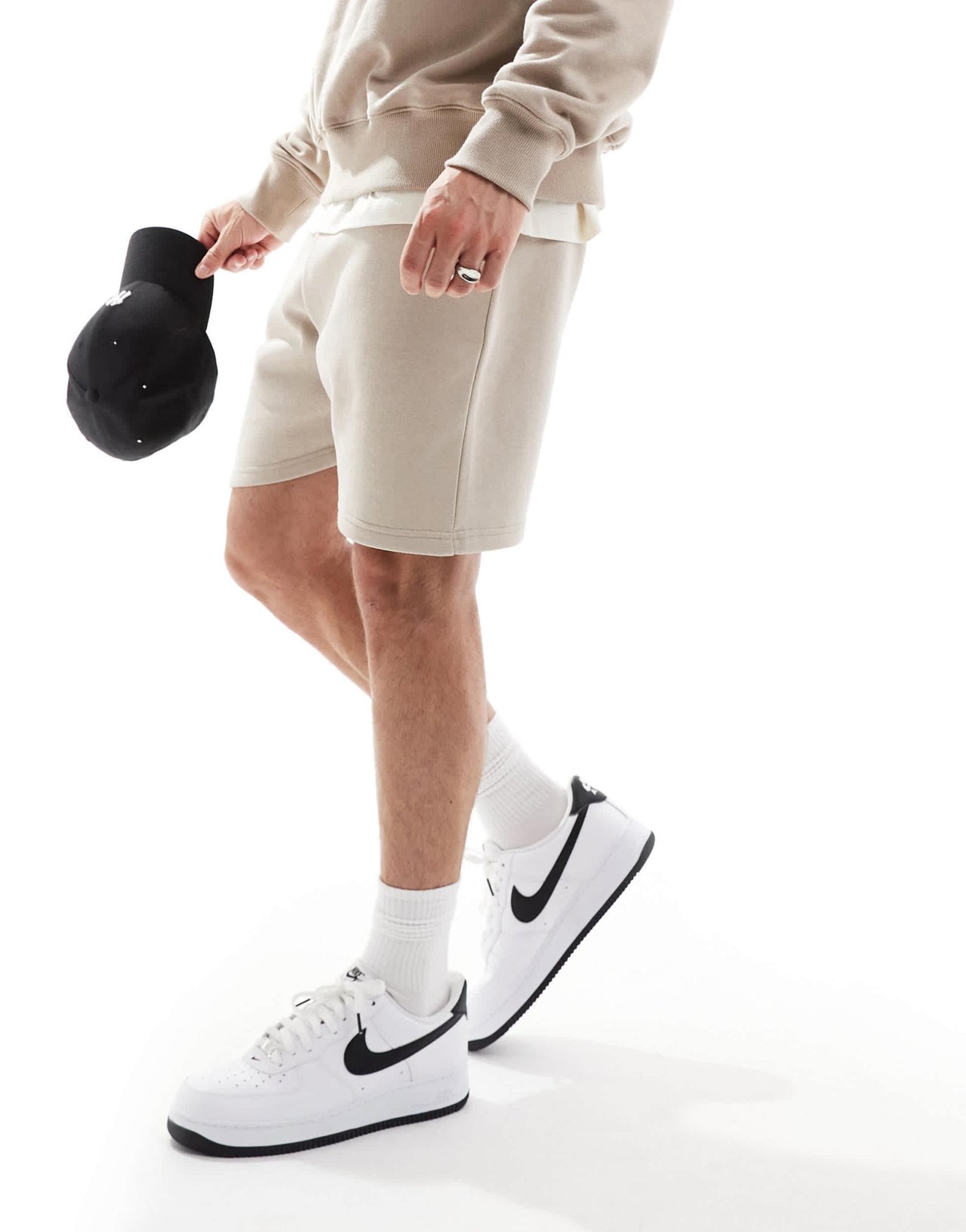 DTT jersey shorts in stone - ASOS Sample Sale EU Store