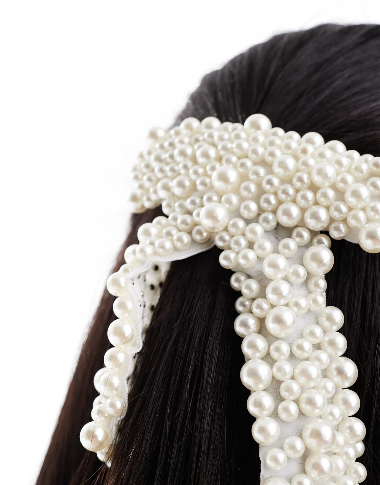 Easilocks x ASOS Exclusive Bridal Bow Hair Clip - Pearl - ASOS Sample Sale EU Store