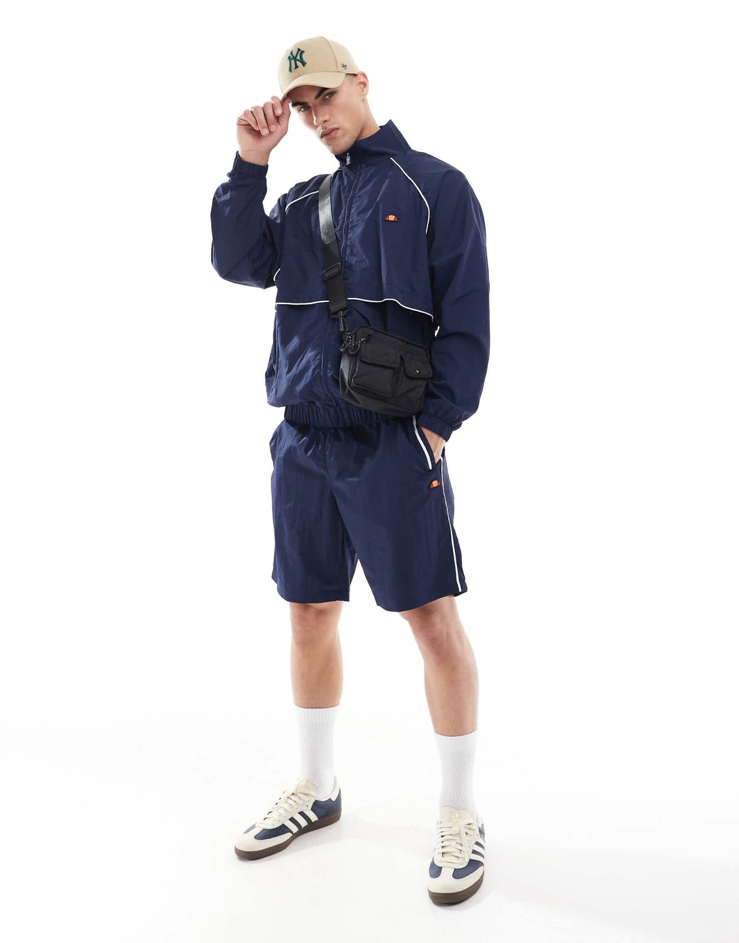 Ellesse Kahlochi full zip jacket in navy - ASOS Sample Sale EU Store