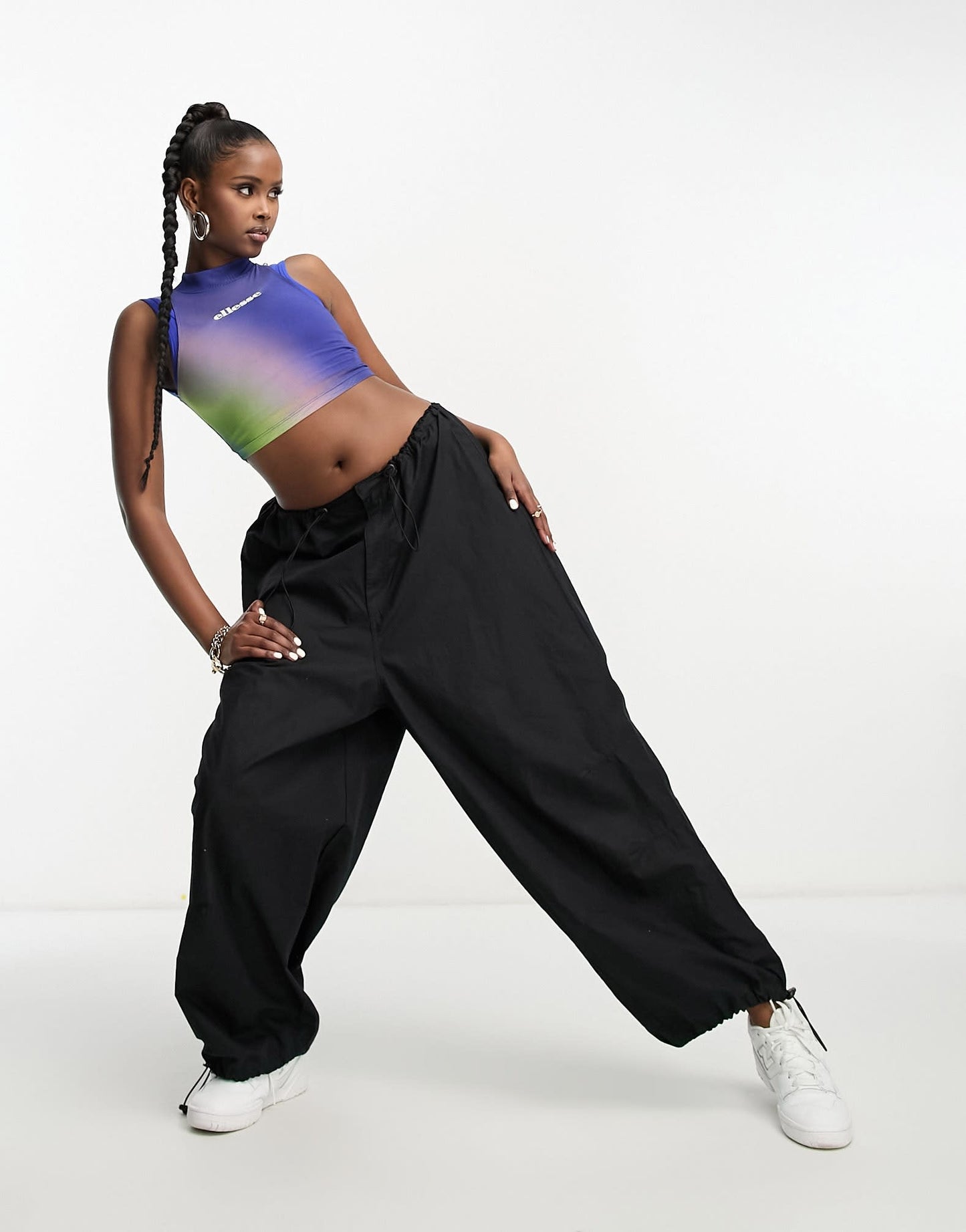 ellesse mesh layered vest in blue - ASOS Sample Sale EU Store