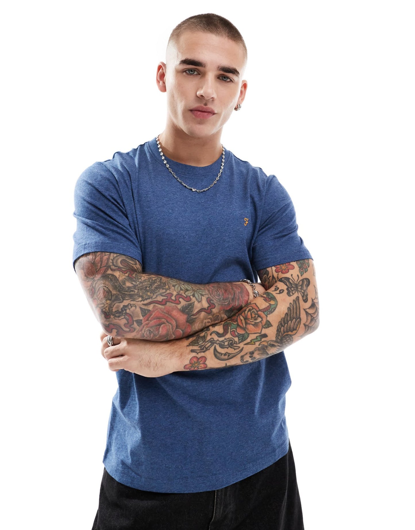 Farah danny t-shirt in blue - ASOS Sample Sale EU Store