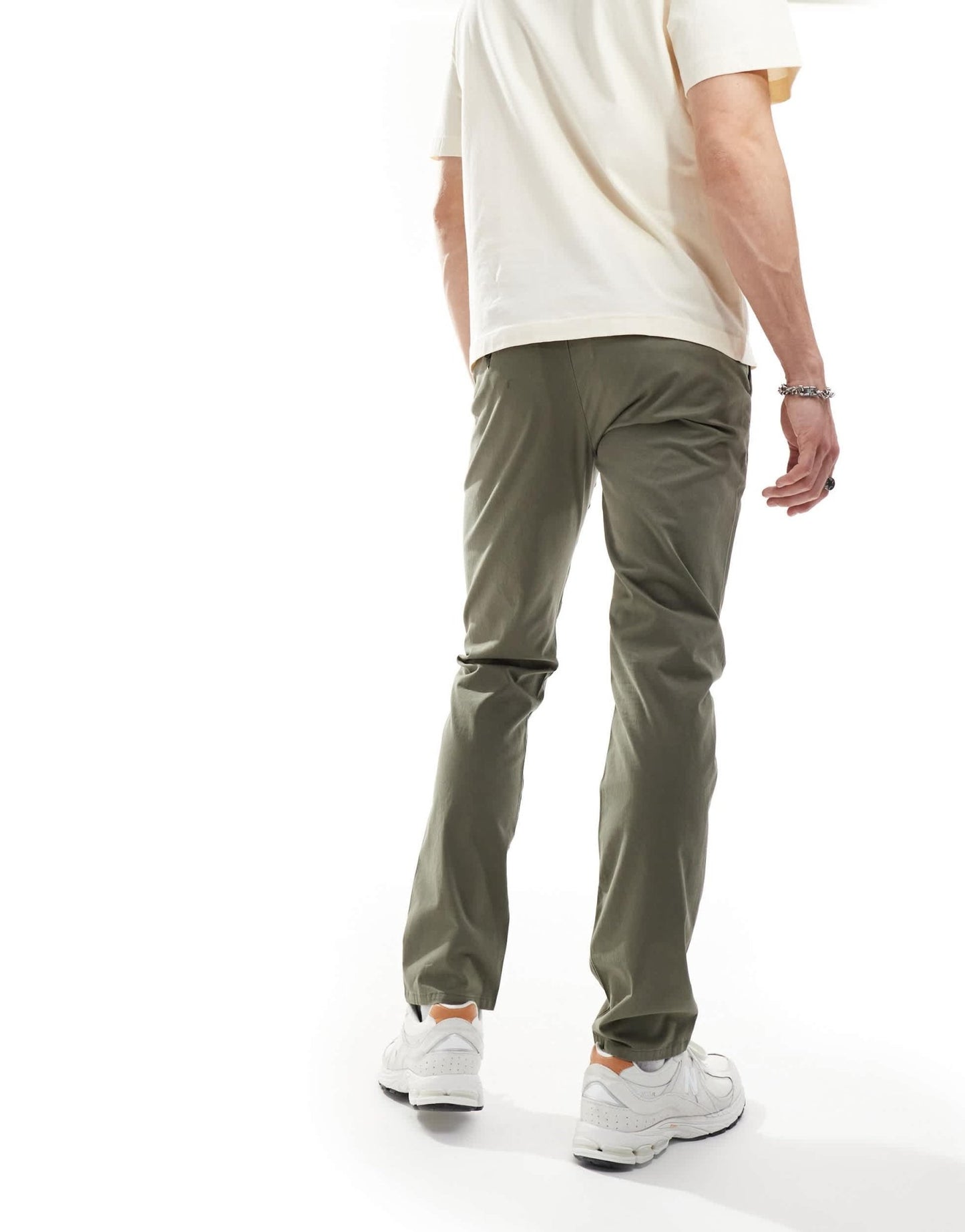 Farah elm chino trouser in khaki green - ASOS Sample Sale EU Store