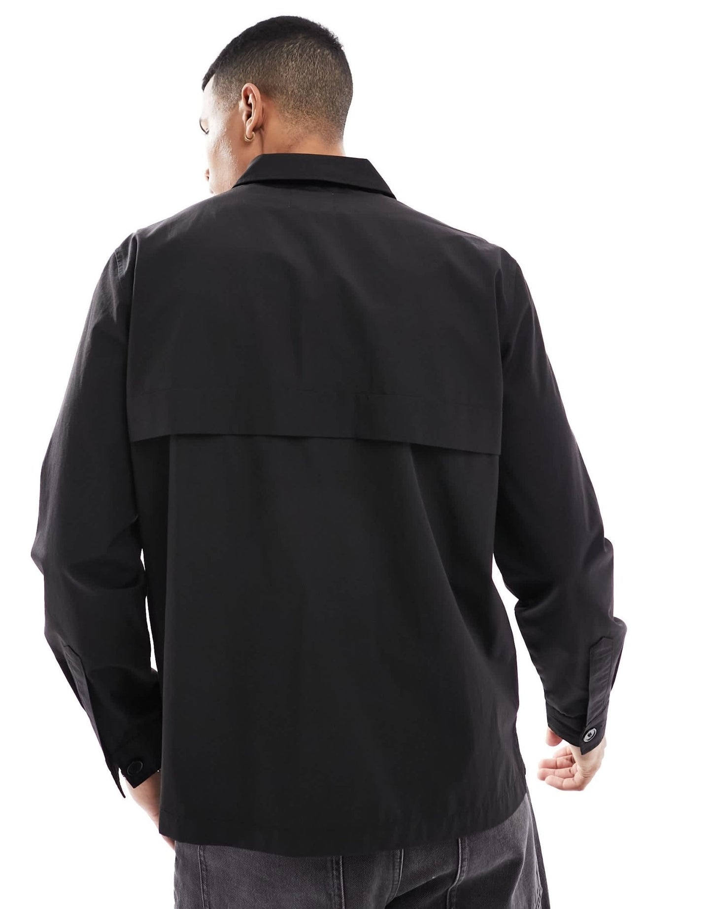 Farah lamont shacket in black - ASOS Sample Sale EU Store