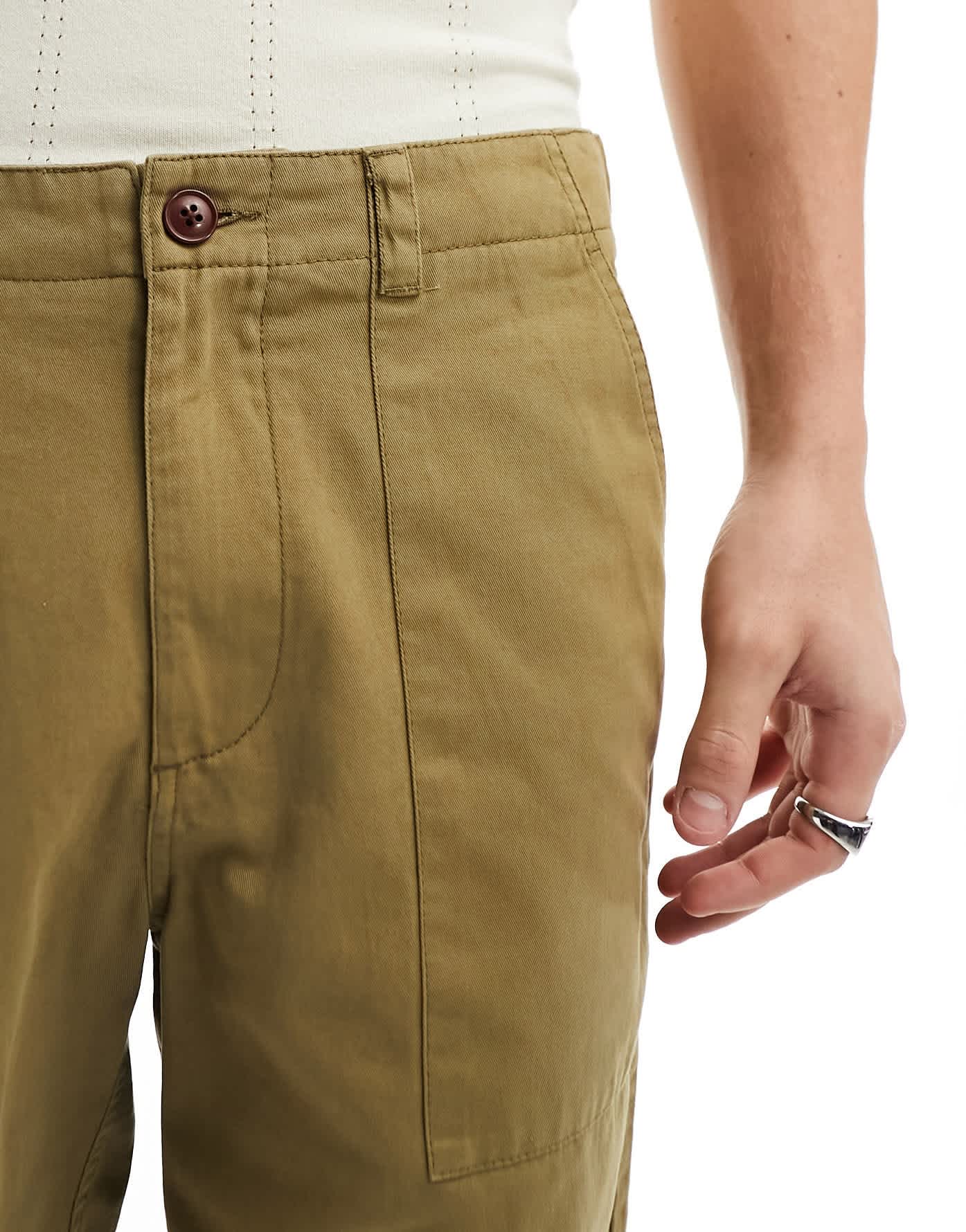 Farah sepel fatigue shorts in beige - ASOS Sample Sale EU Store