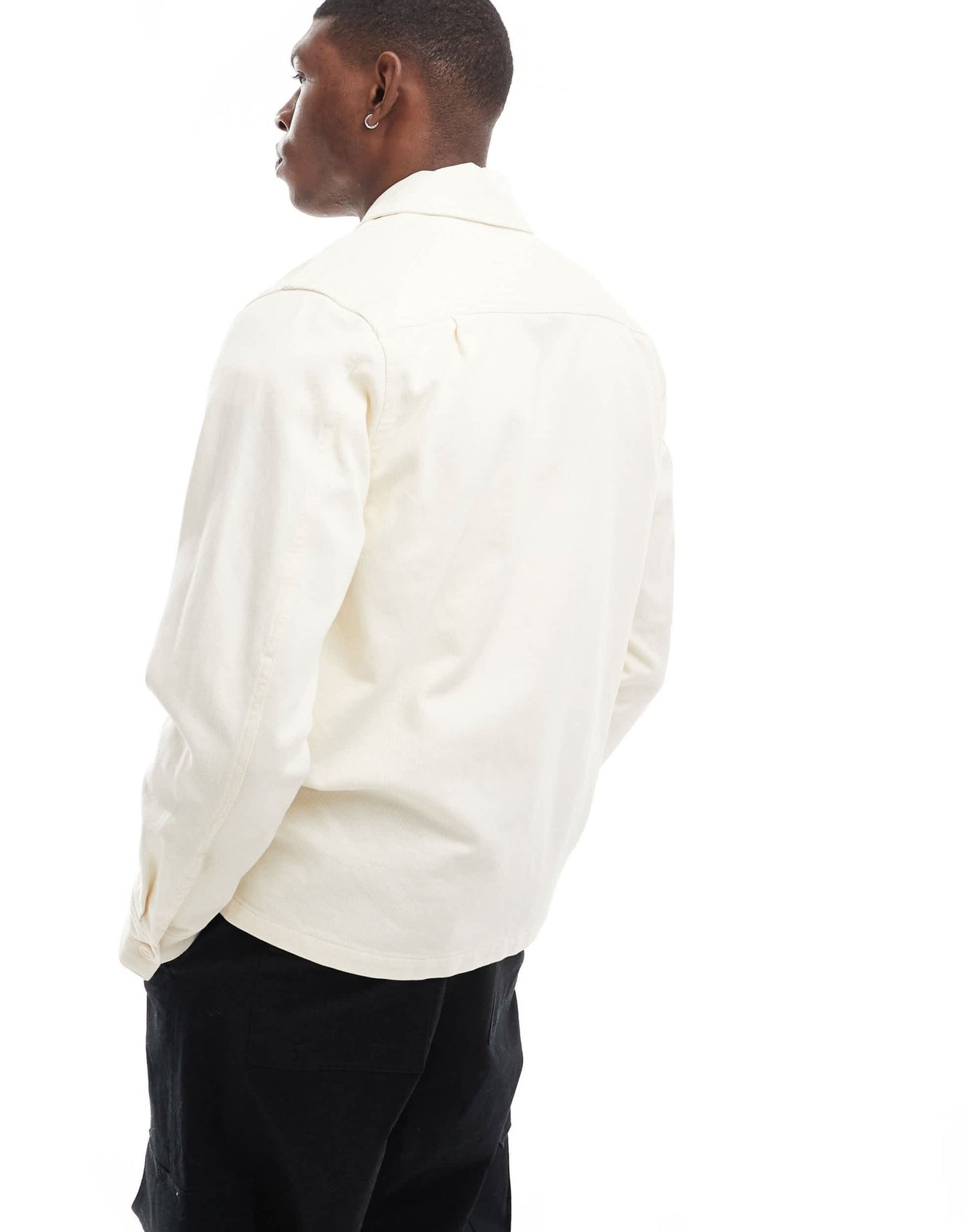 Fred Perry cord overshirt in ecru - ASOS Sample Sale EU Store
