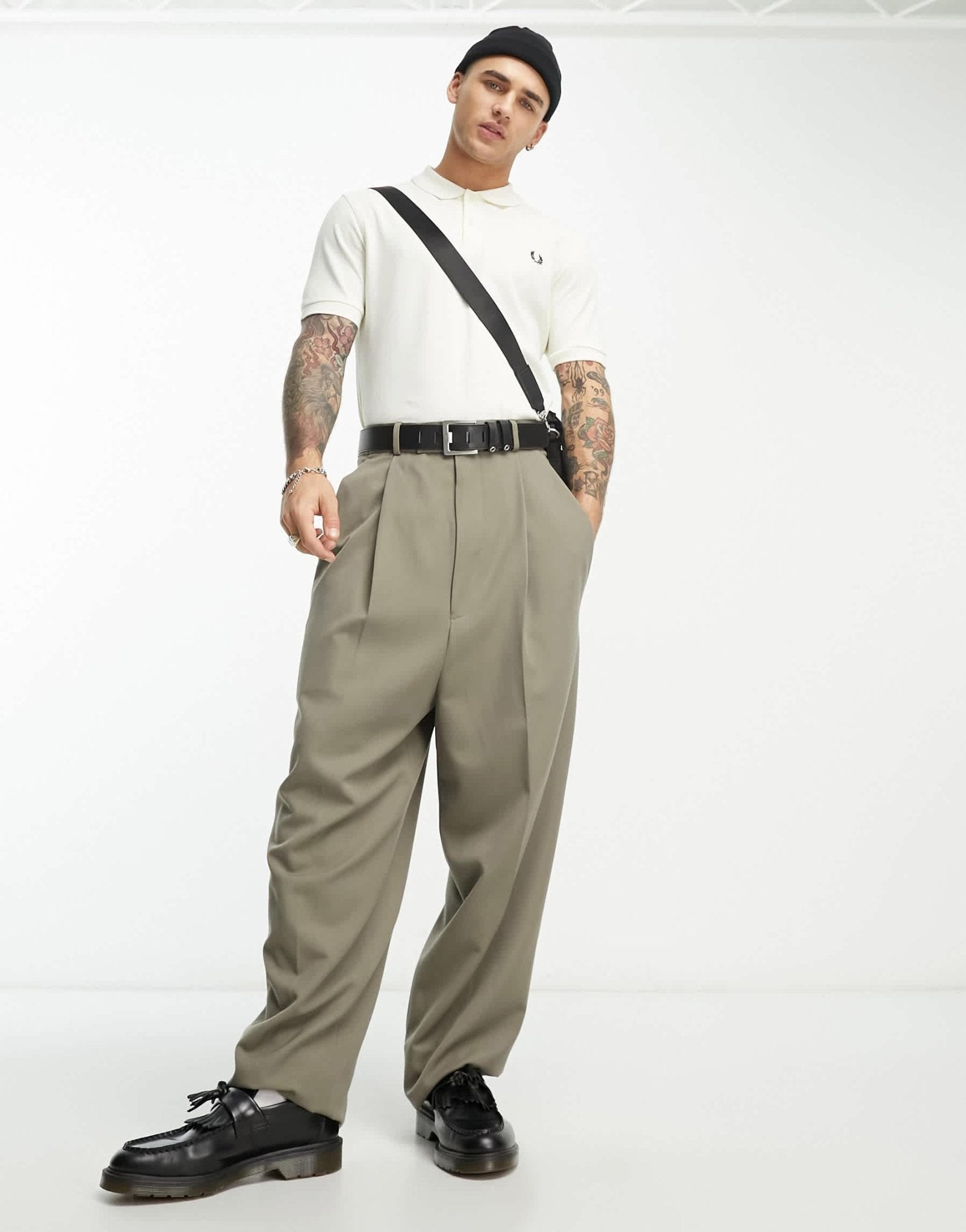 Fred Perry plain polo shirt in cream - ASOS Sample Sale EU Store