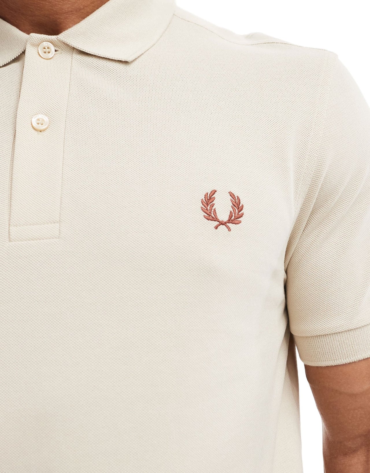 Fred Perry polo shirt in light beige - ASOS Sample Sale EU Store