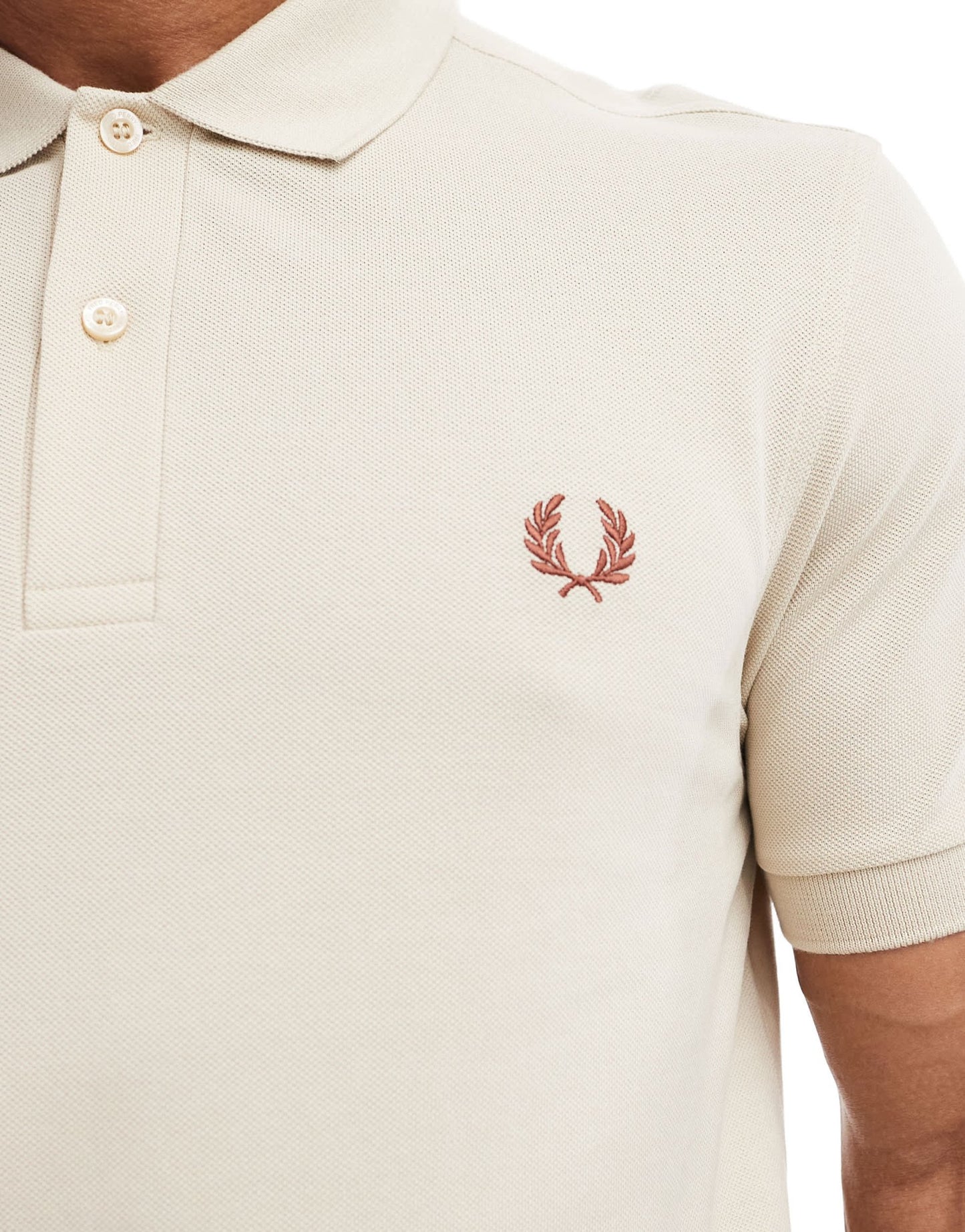 Fred Perry polo shirt in light beige - ASOS Sample Sale EU Store