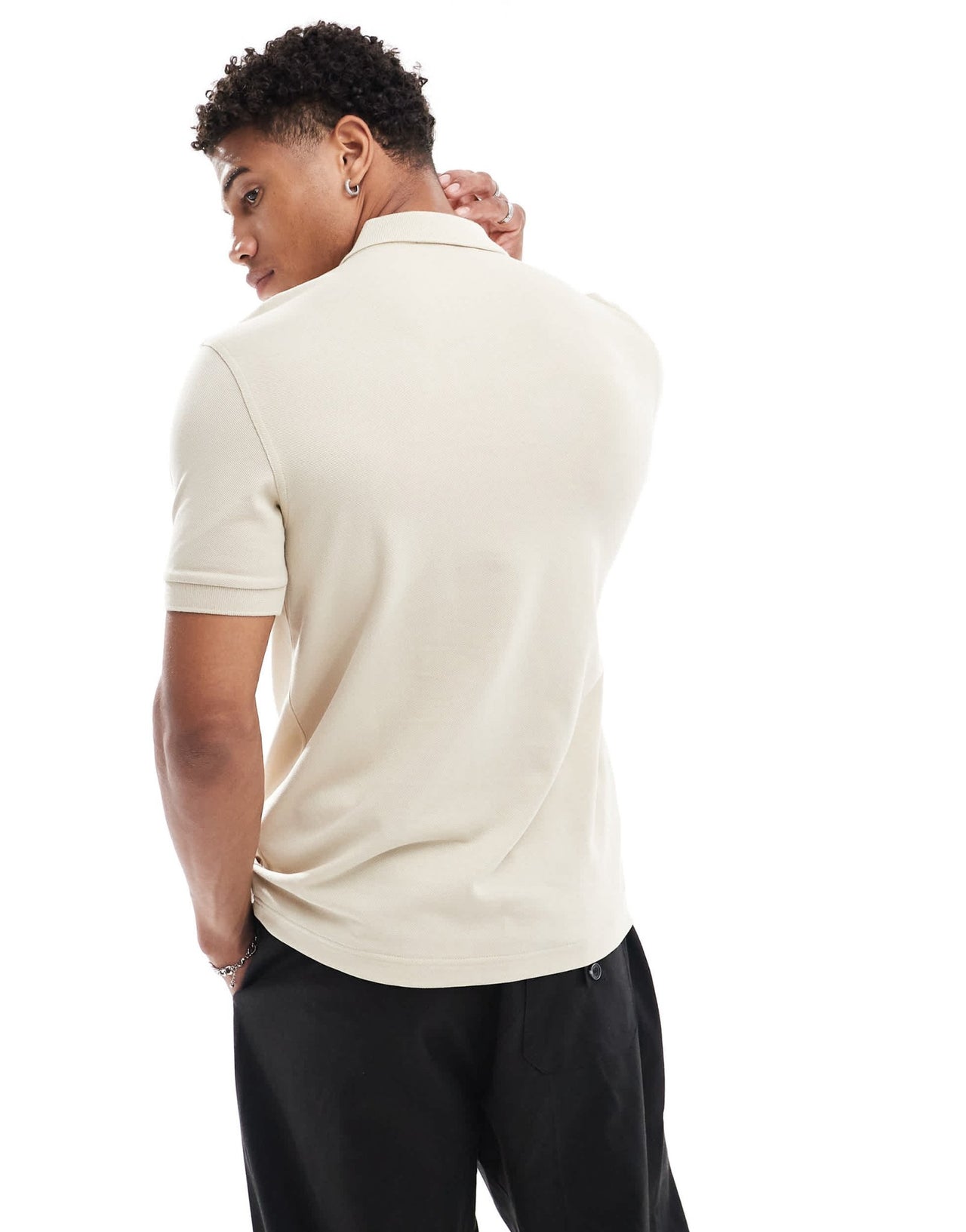 Fred Perry polo shirt in light beige - ASOS Sample Sale EU Store