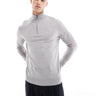 French Connection soft touch half zip jumper in light grey