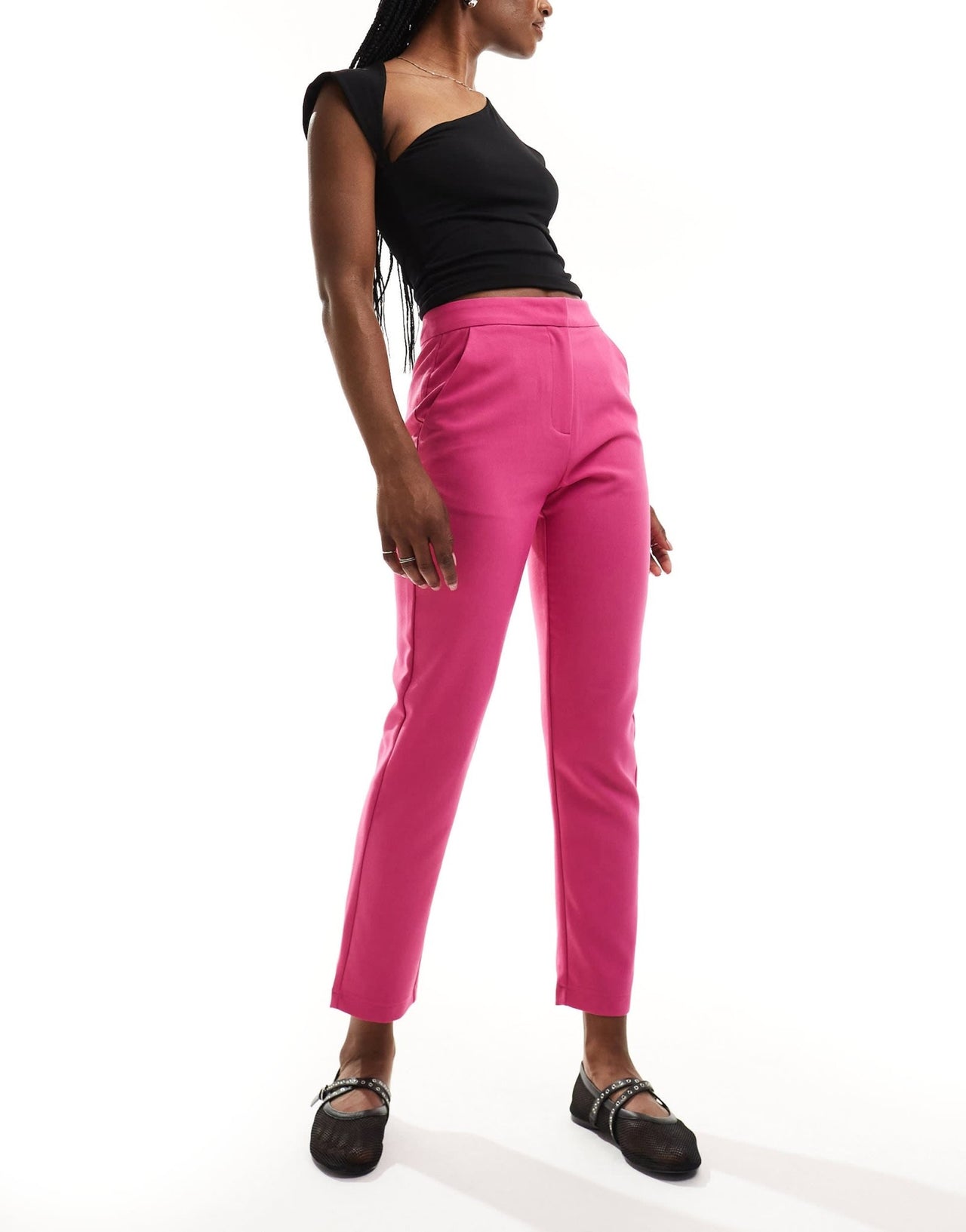 French Connection tailored tapered trouser co - ord in pink - ASOS Sample Sale EU Store