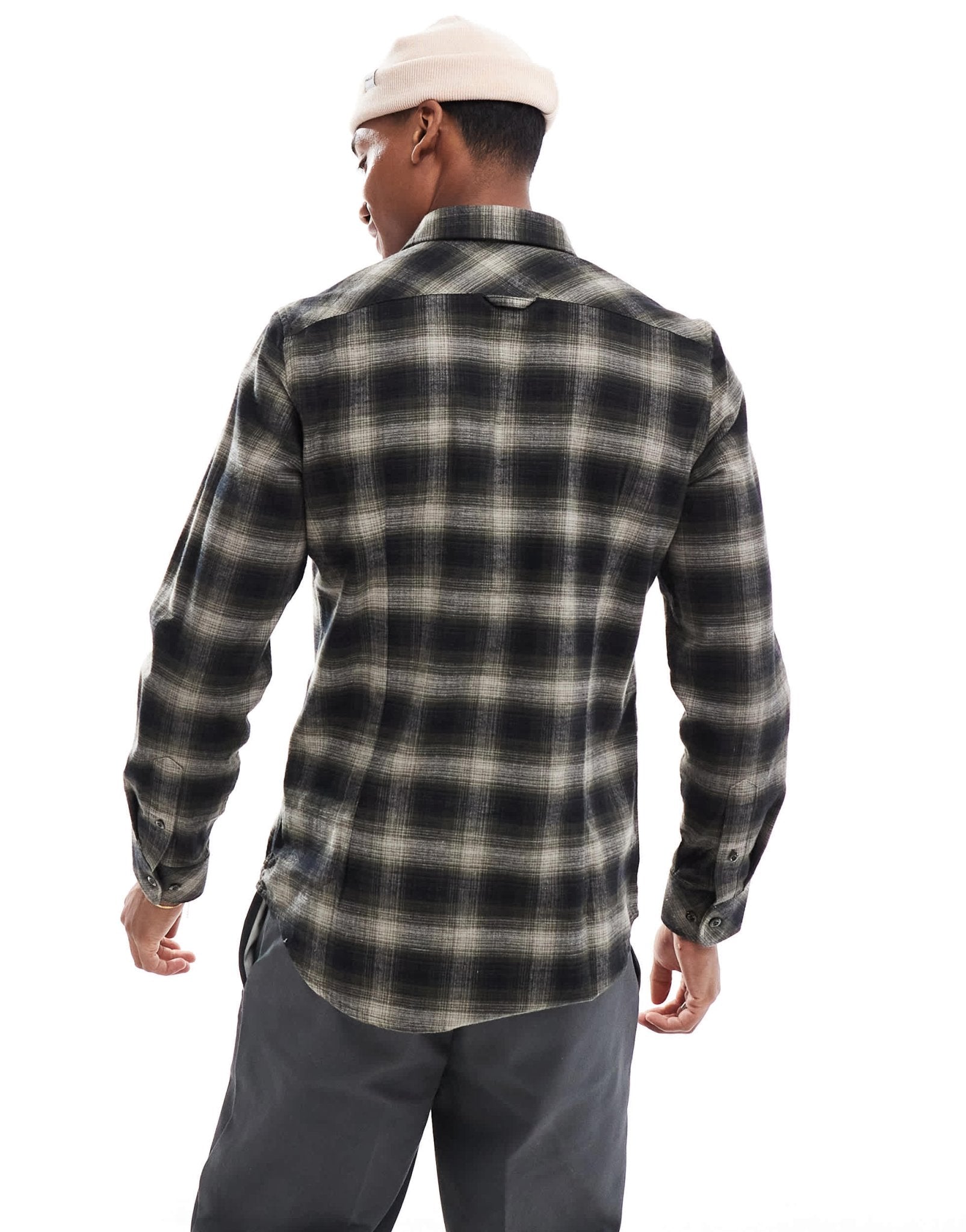 G - Star bristum checked flannel shirt in black and beige - ASOS Sample Sale EU Store