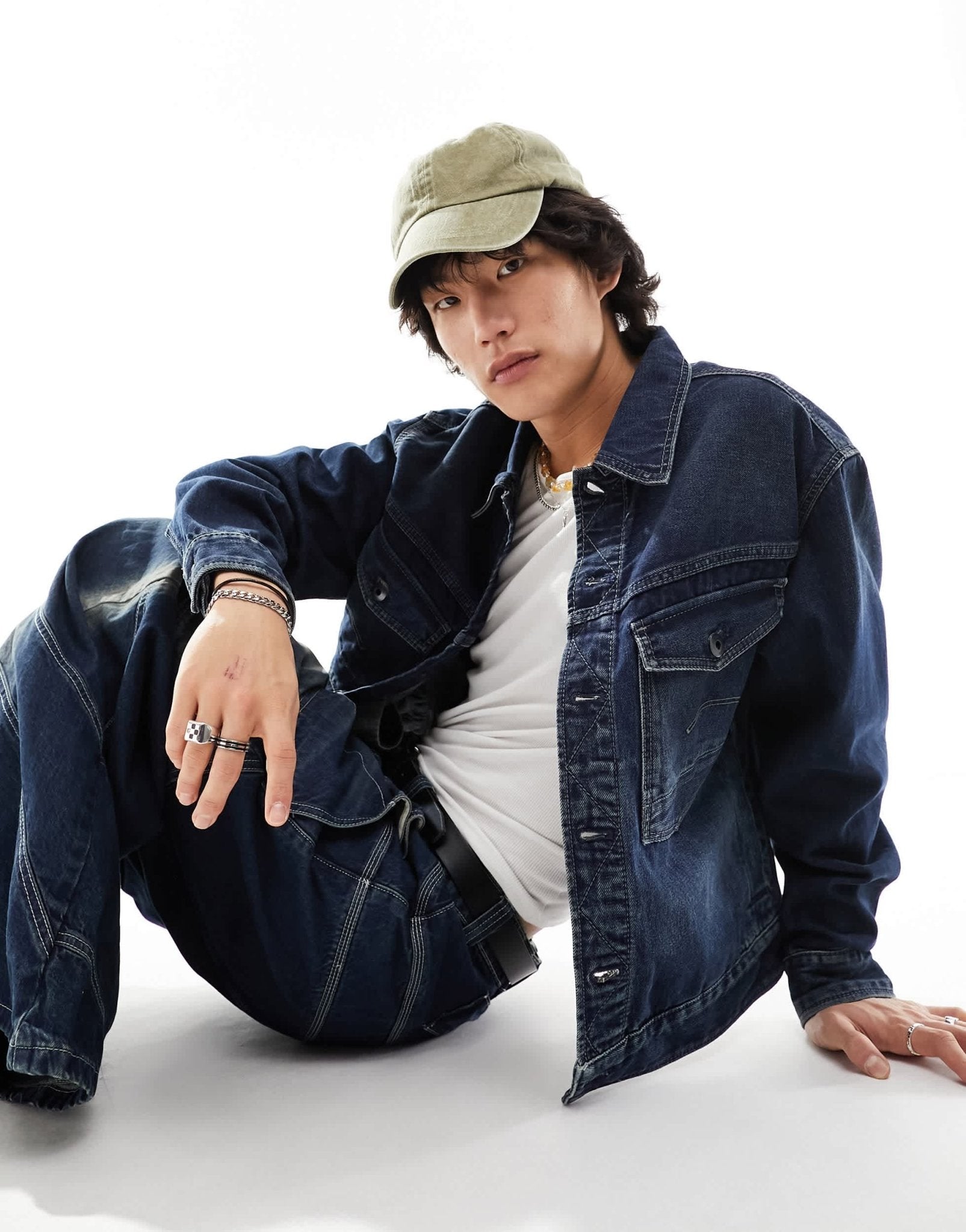 G - Star dakota denim trucker jacket in darkwash blue - ASOS Sample Sale EU Store