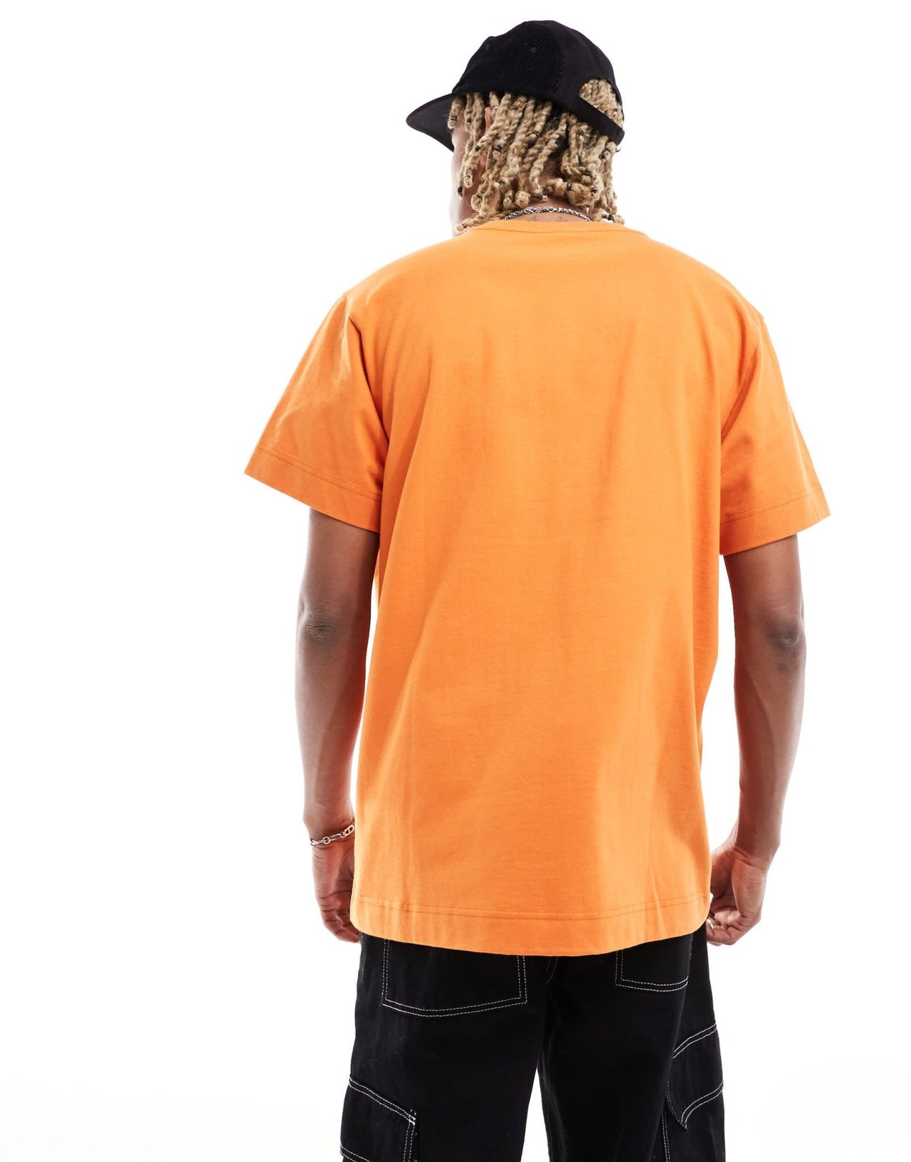 G - star essential loose fit t-shirt in orange - ASOS Sample Sale EU Store