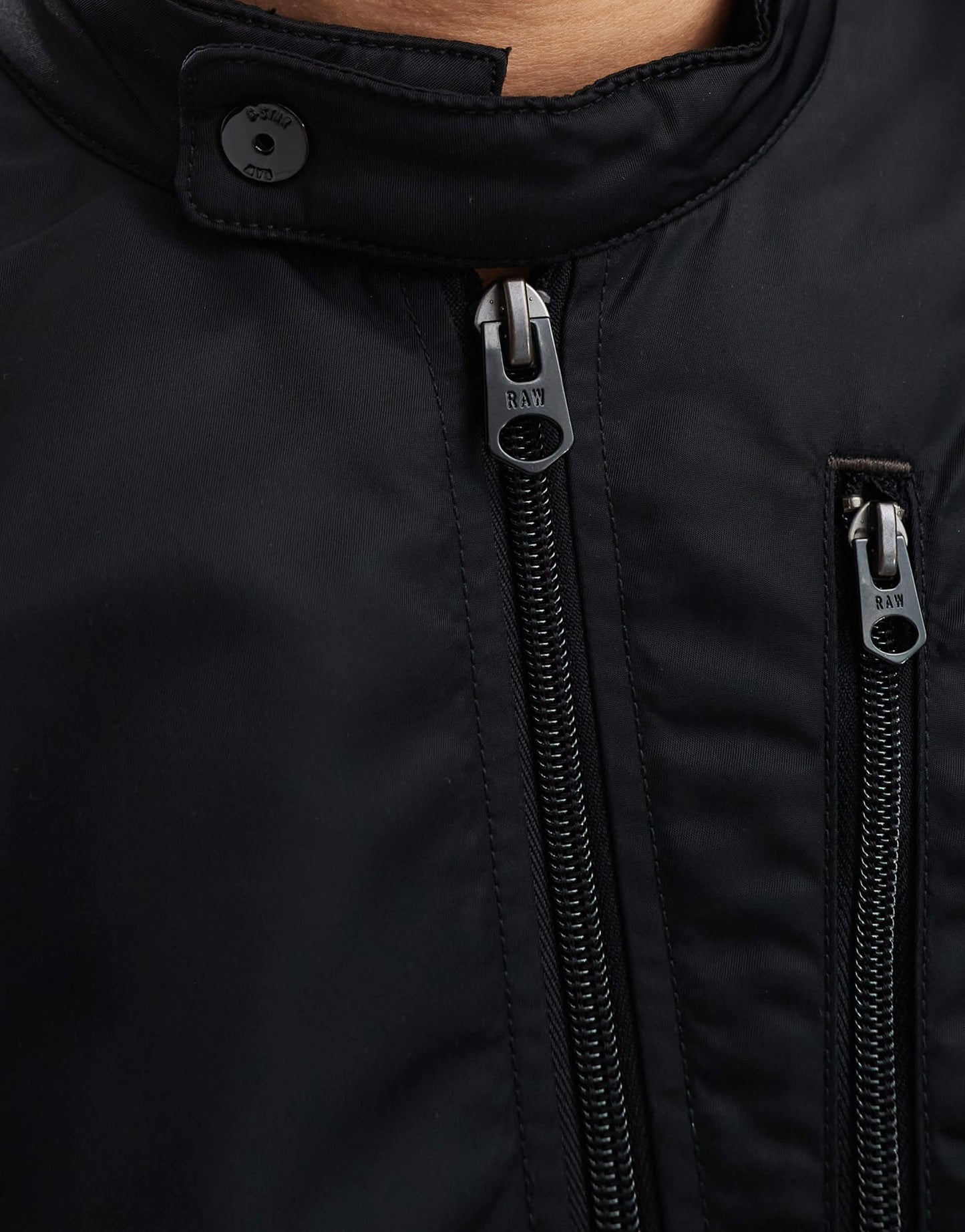 G - Star nylon biker jacket in black - ASOS Sample Sale EU Store