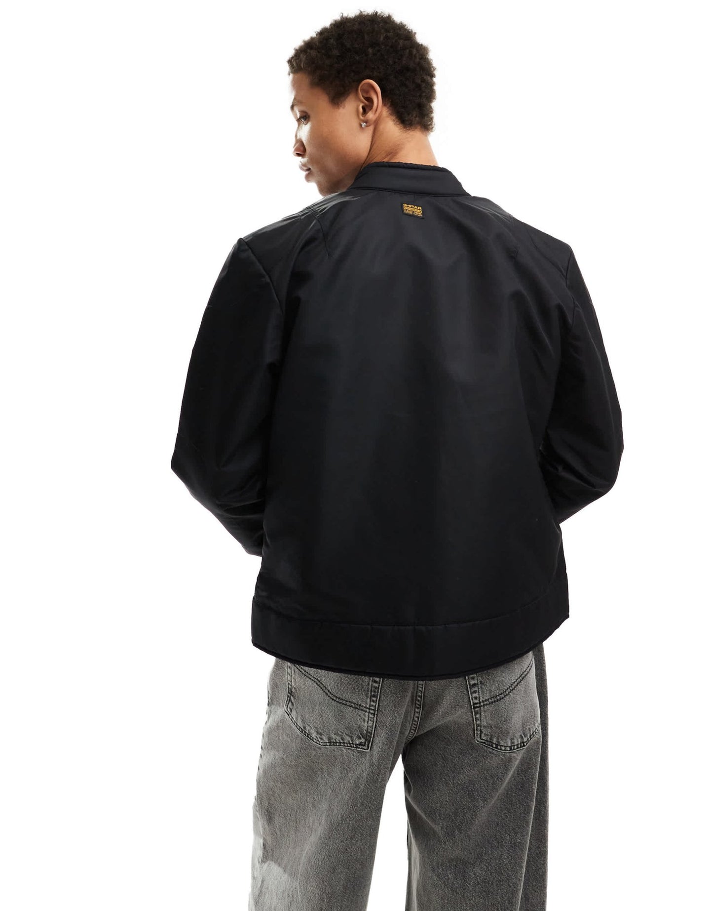 G - Star nylon biker jacket in black - ASOS Sample Sale EU Store