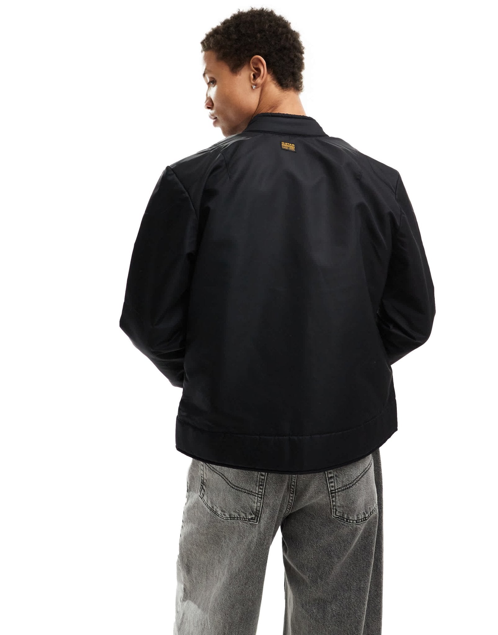 G - Star nylon biker jacket in black - ASOS Sample Sale EU Store