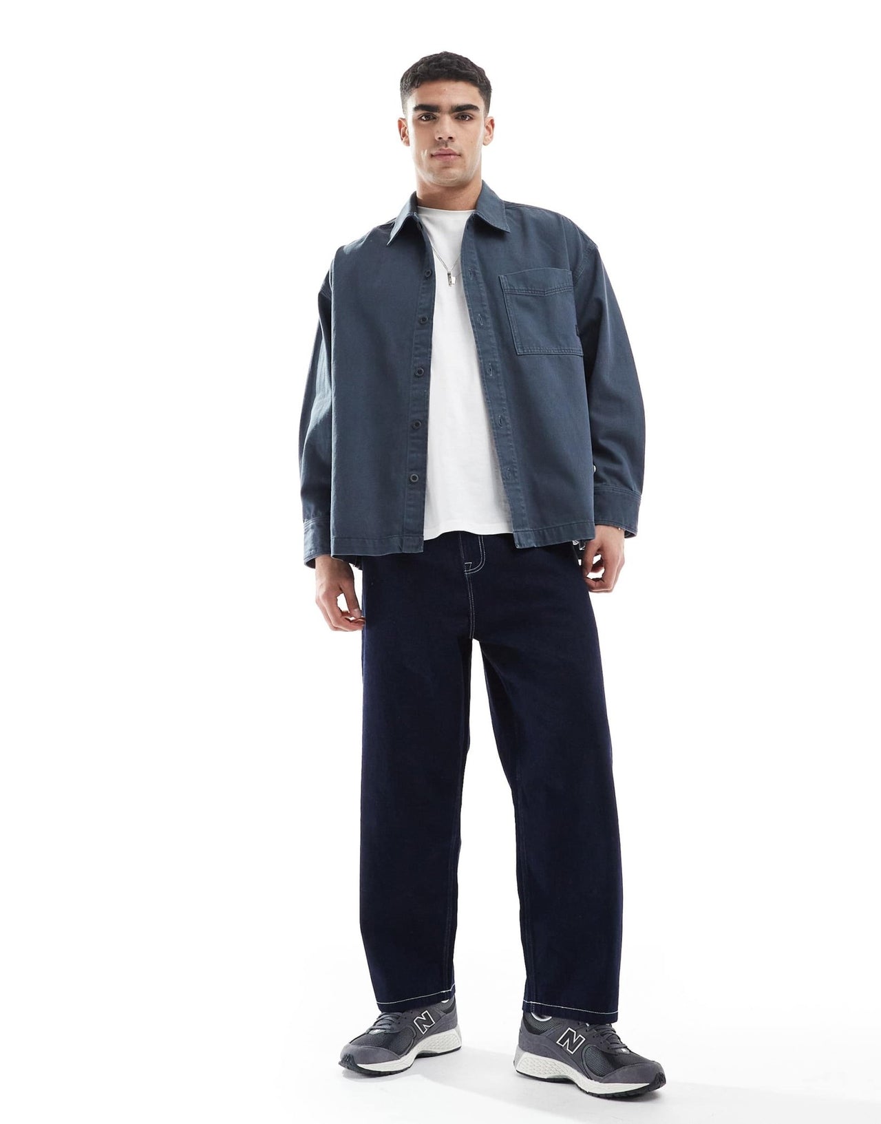 G - Star oversized denim overshirt in darkwash blue - ASOS Sample Sale EU Store