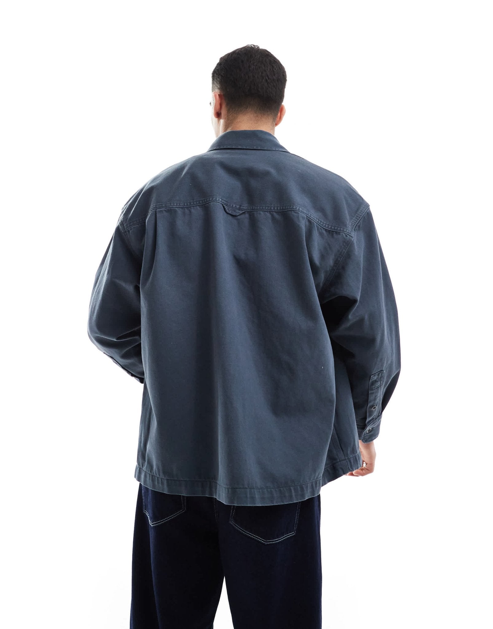 G - Star oversized denim overshirt in darkwash blue - ASOS Sample Sale EU Store